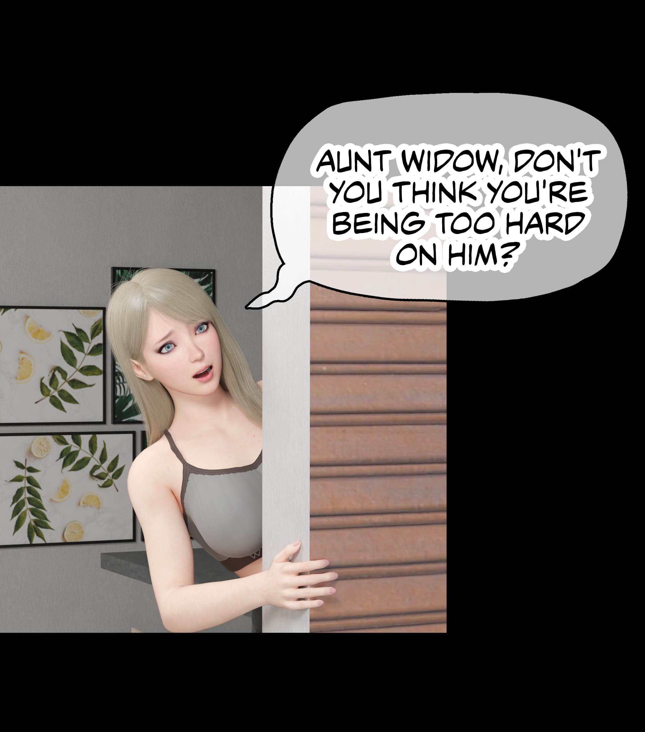 My Neighbor's Widow [Rose Blue 3D] - Chapter 1 — Page 86