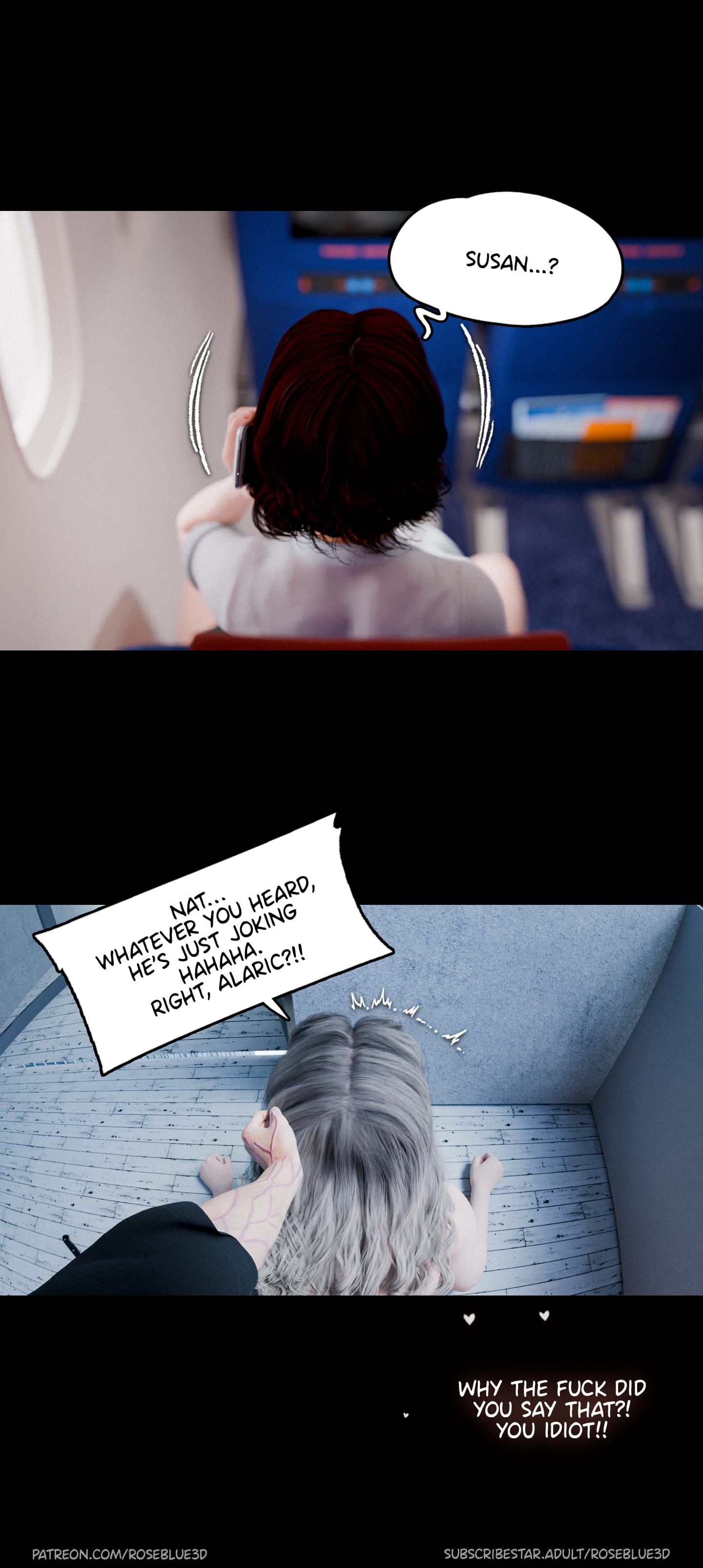 My Neighbor's Widow [Rose Blue 3D] - Chapter 39 — Page 82