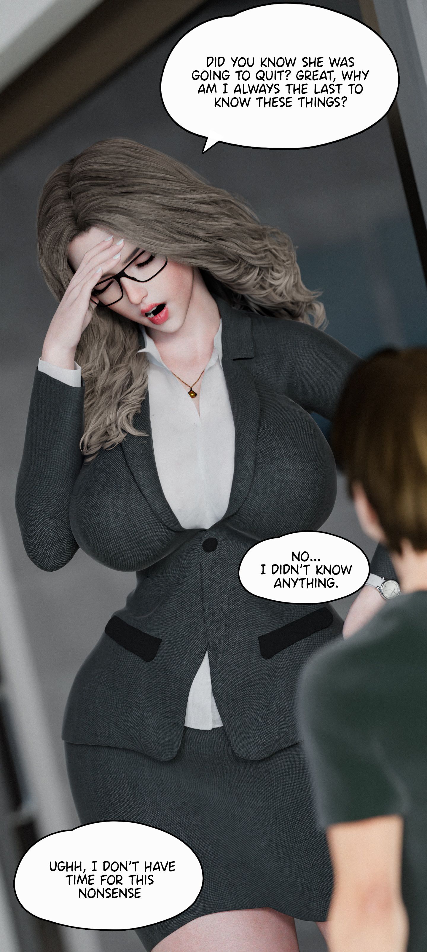 My Neighbor's Widow [Rose Blue 3D] - Chapter 16 — Page 21