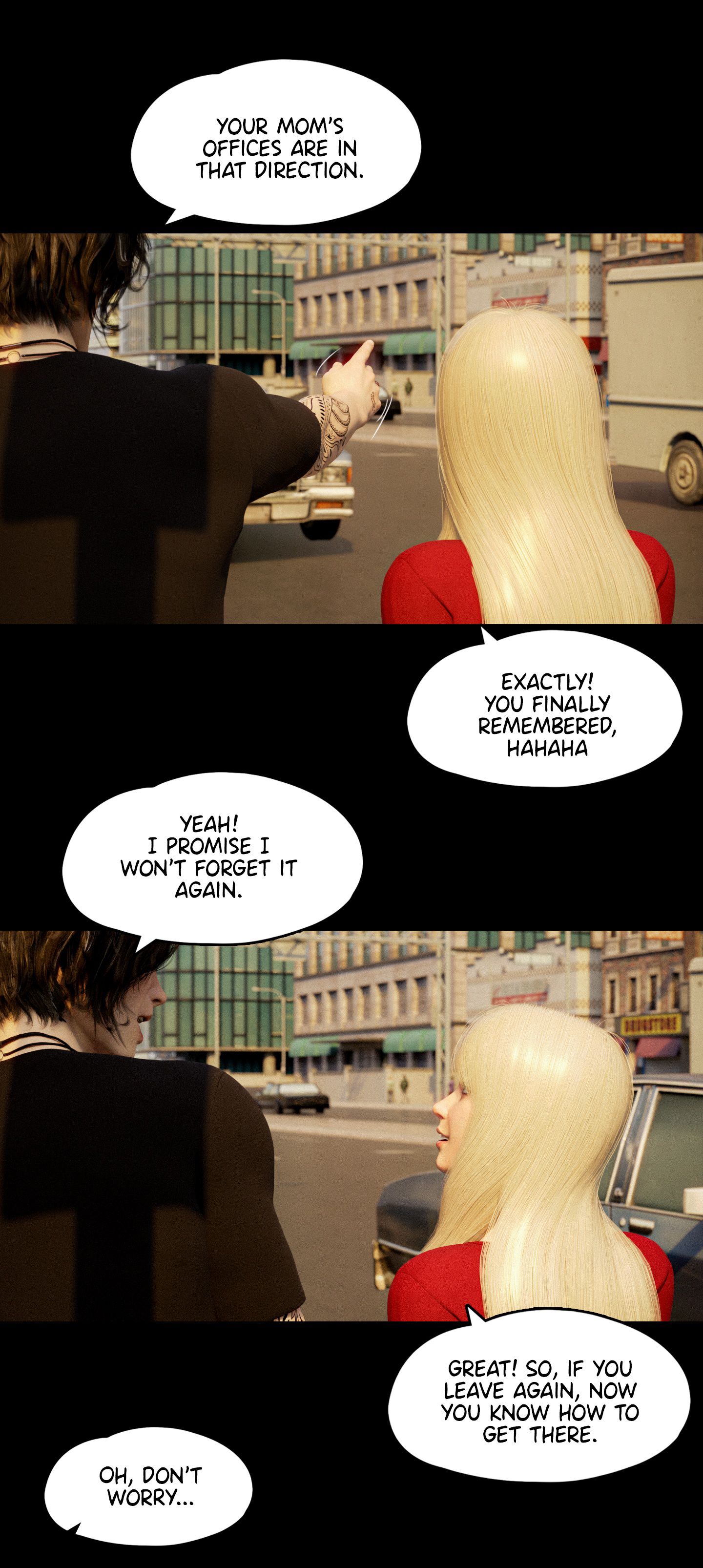 My Neighbor's Widow [Rose Blue 3D] - Chapter 16 — Page 84