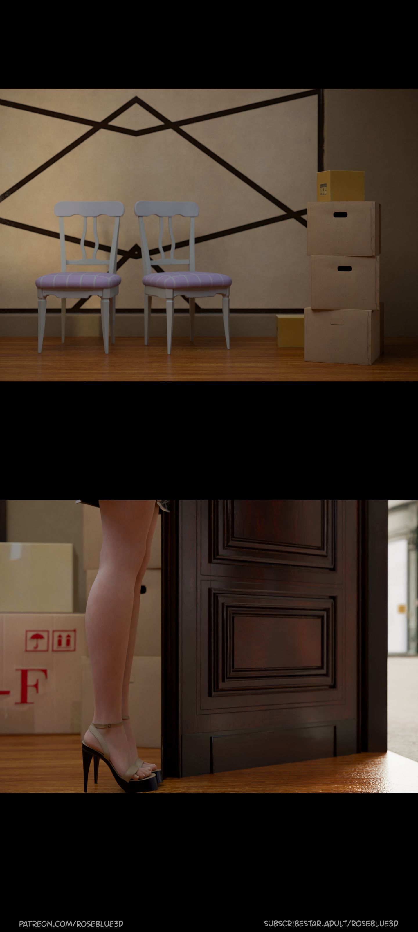 My Neighbor's Widow [Rose Blue 3D] - Chapter 26 — Page 4