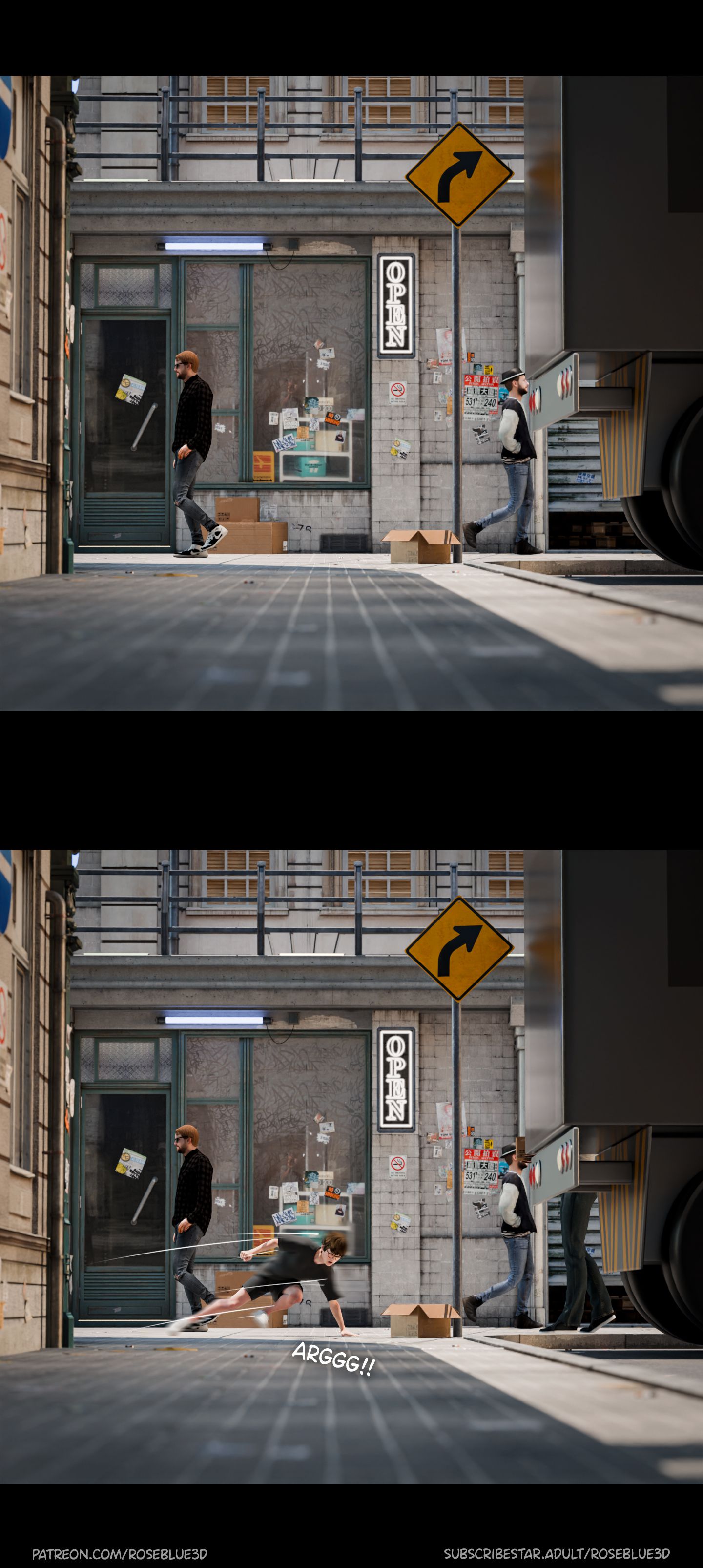 My Neighbor's Widow [Rose Blue 3D] - Chapter 26 — Page 58