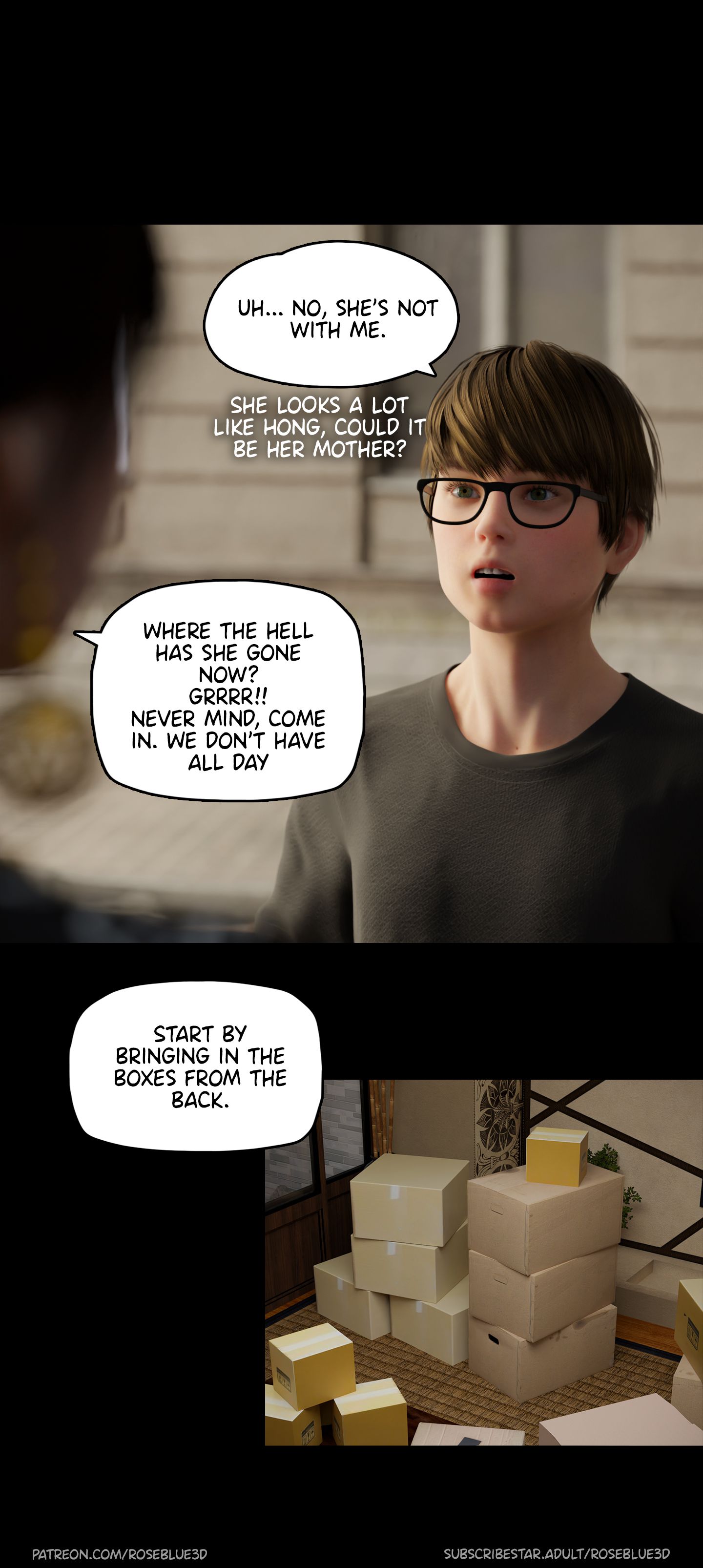 My Neighbor's Widow [Rose Blue 3D] - Chapter 26 — Page 6