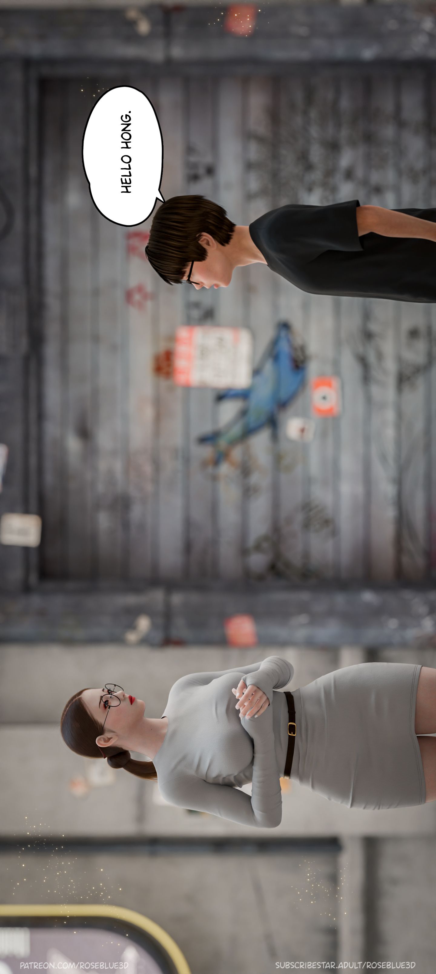 My Neighbor's Widow [Rose Blue 3D] - Chapter 26 — Page 66