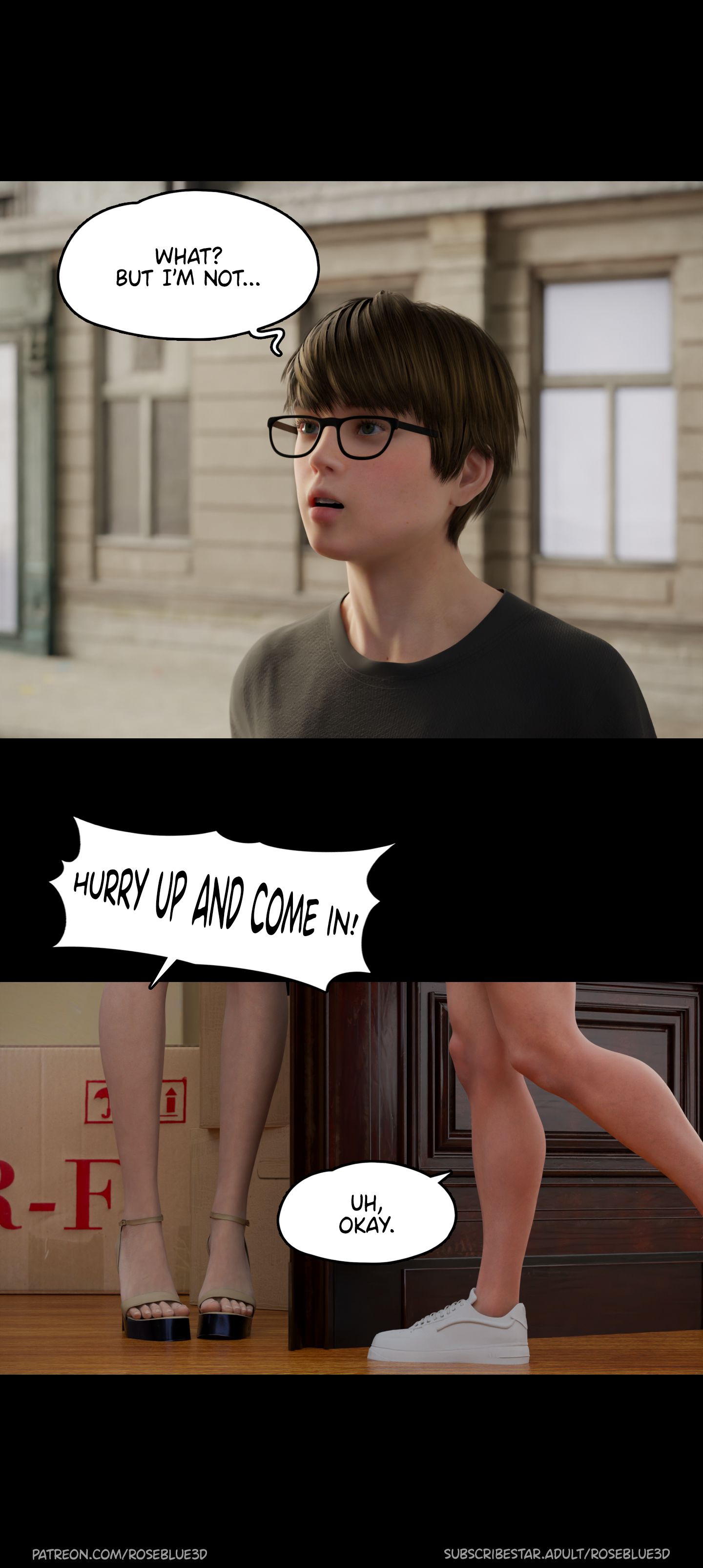 My Neighbor's Widow [Rose Blue 3D] - Chapter 26 — Page 7