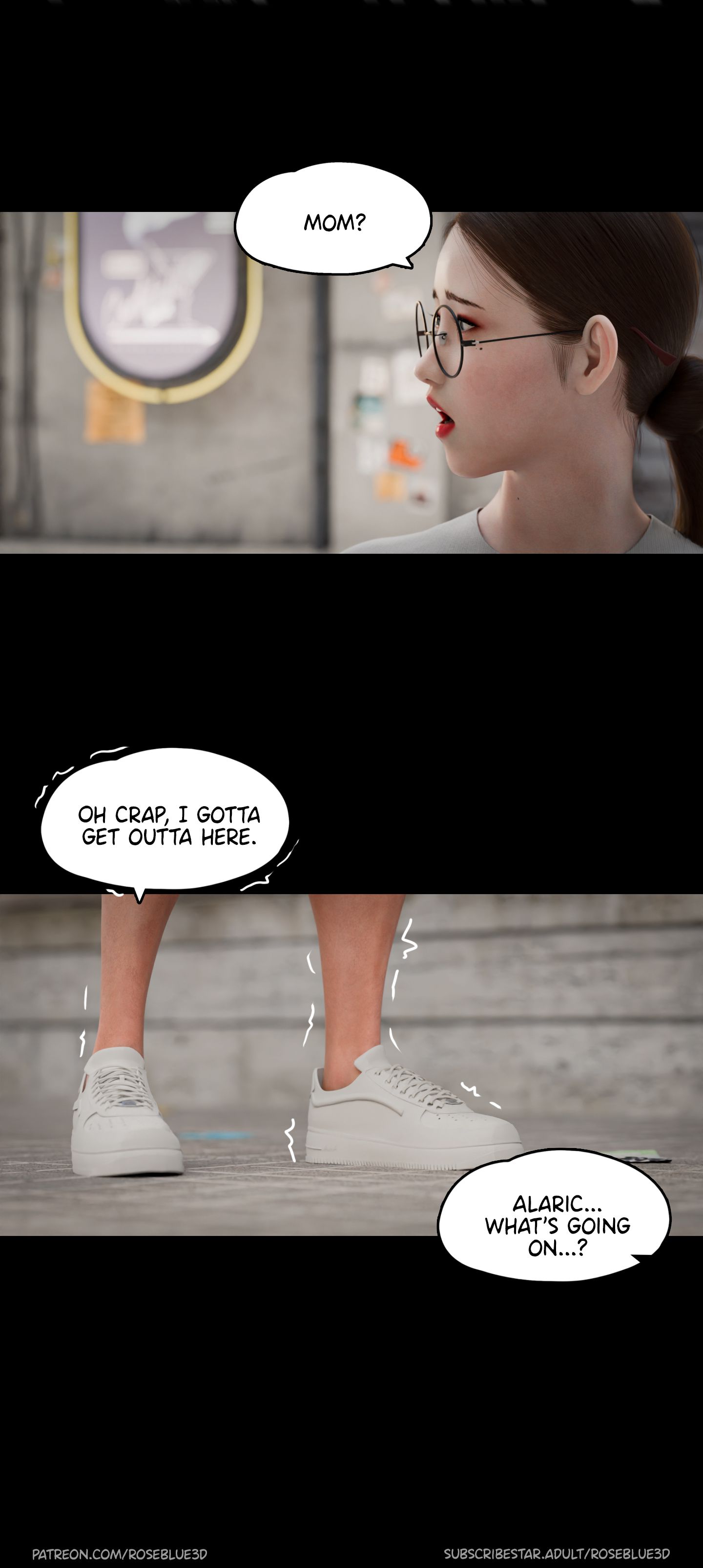My Neighbor's Widow [Rose Blue 3D] - Chapter 26 — Page 73