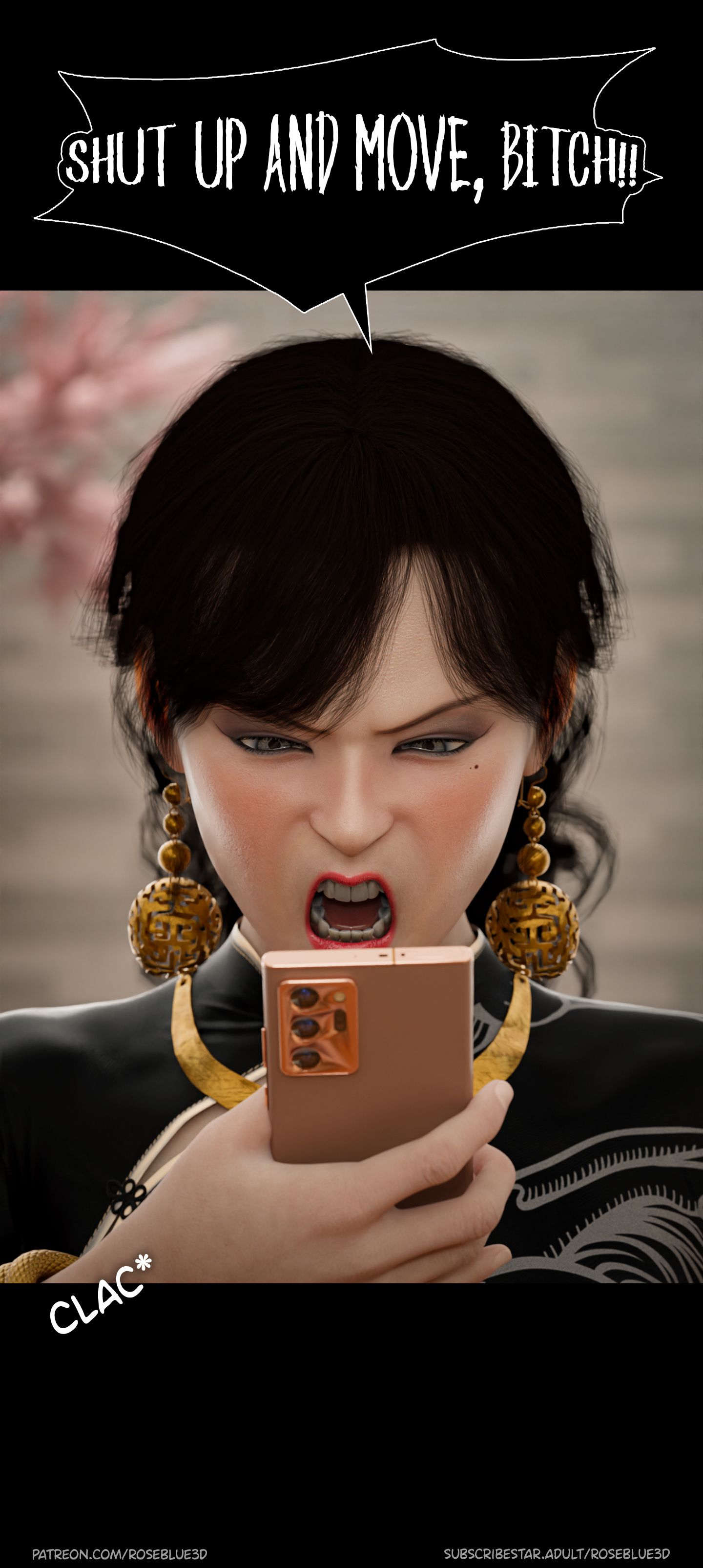 My Neighbor's Widow [Rose Blue 3D] - Chapter 25 — Page 8