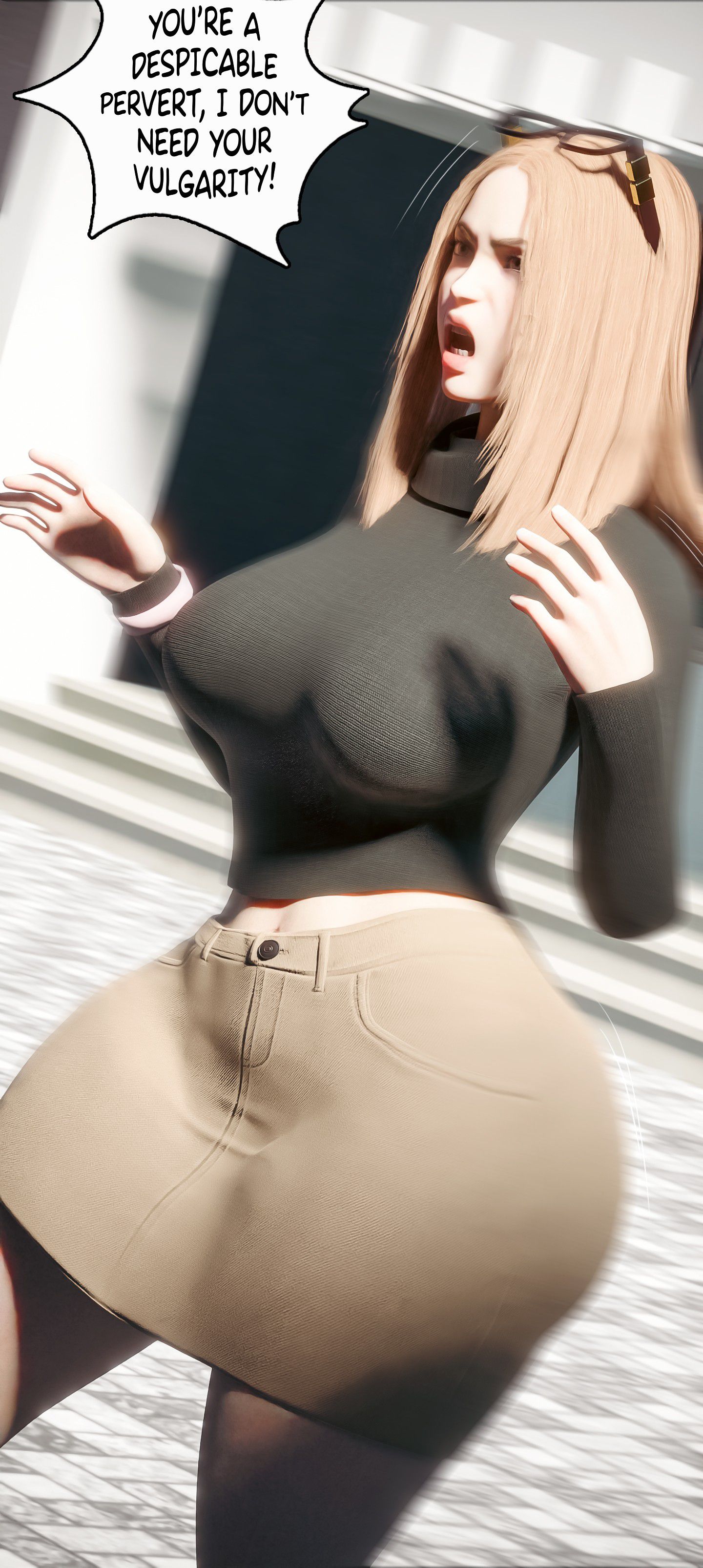 My Neighbor's Widow [Rose Blue 3D] - Chapter 13 — Page 24