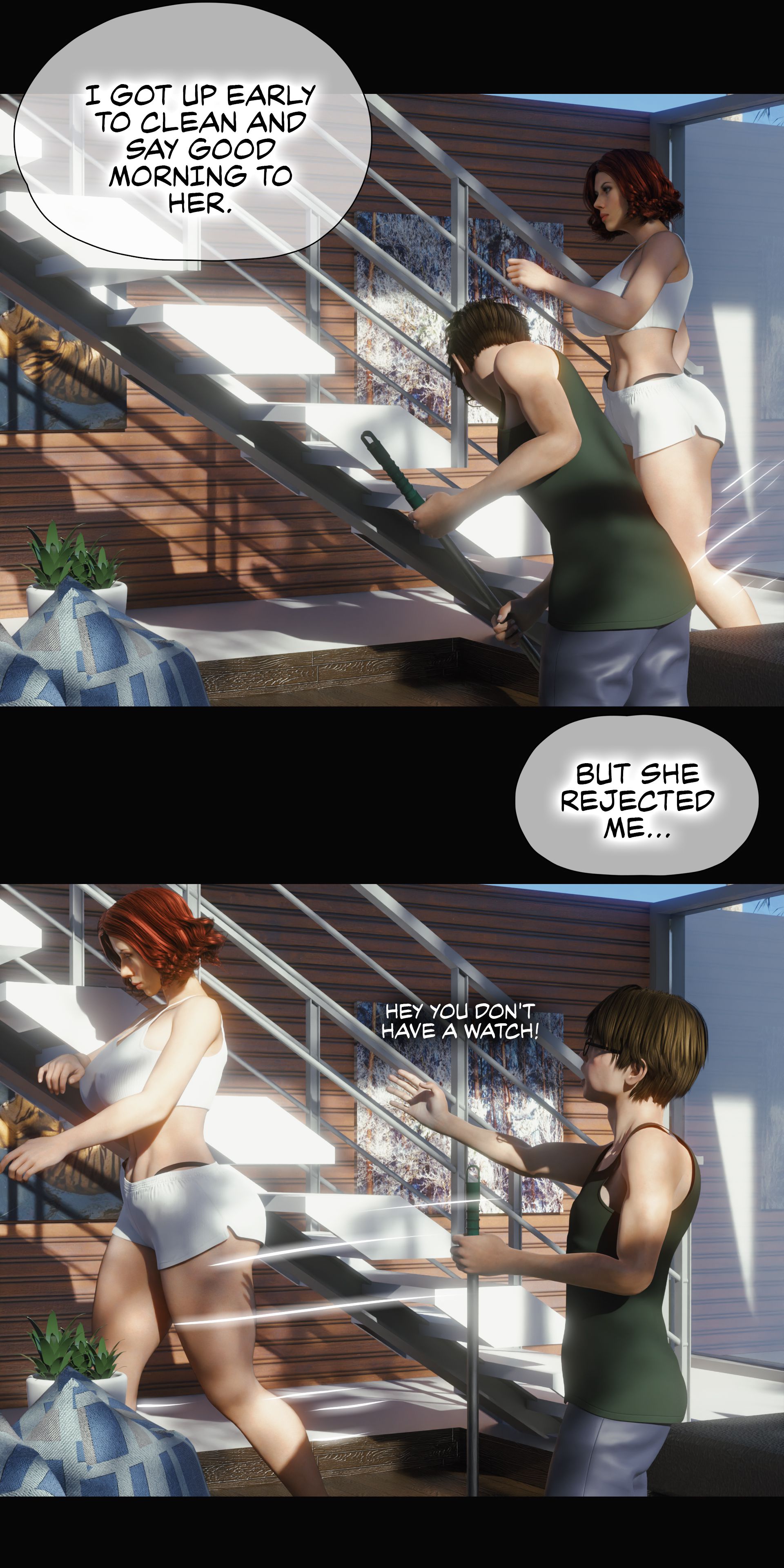 My Neighbor's Widow [Rose Blue 3D] - Chapter 4 — Page 25