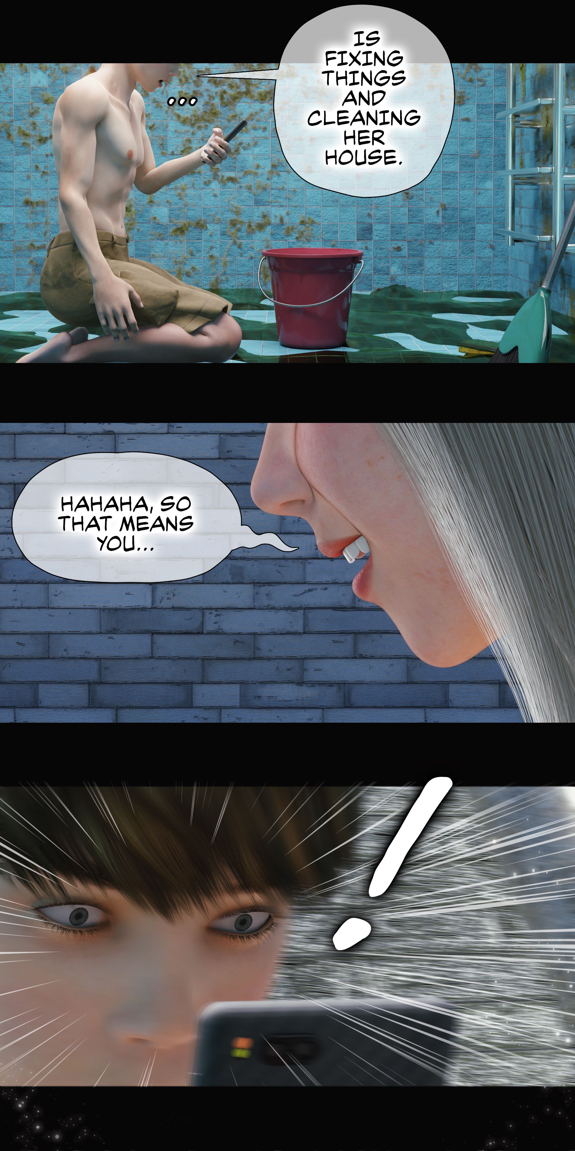 My Neighbor's Widow [Rose Blue 3D] - Chapter 4 — Page 33