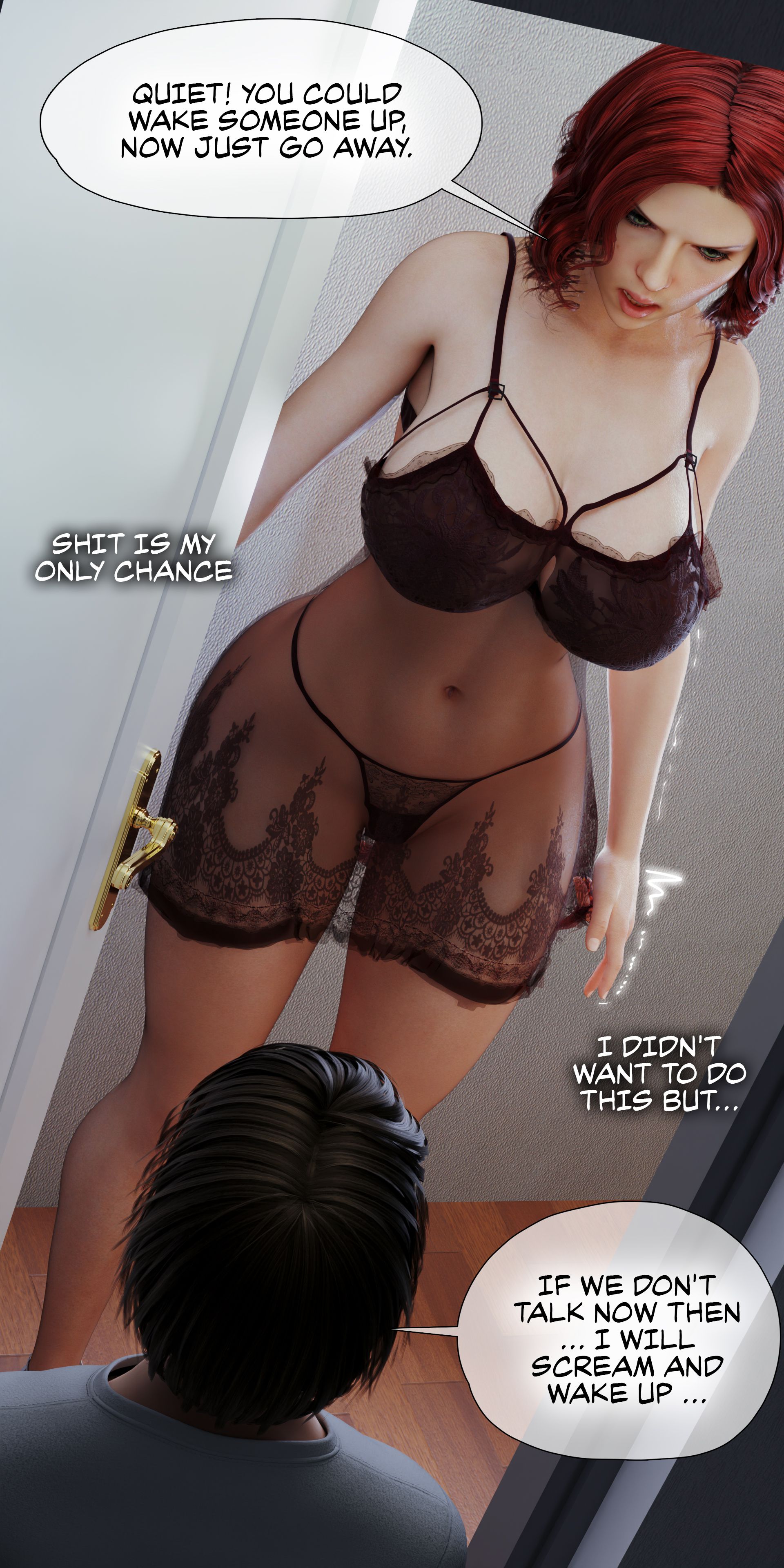 My Neighbor's Widow [Rose Blue 3D] - Chapter 4 — Page 45