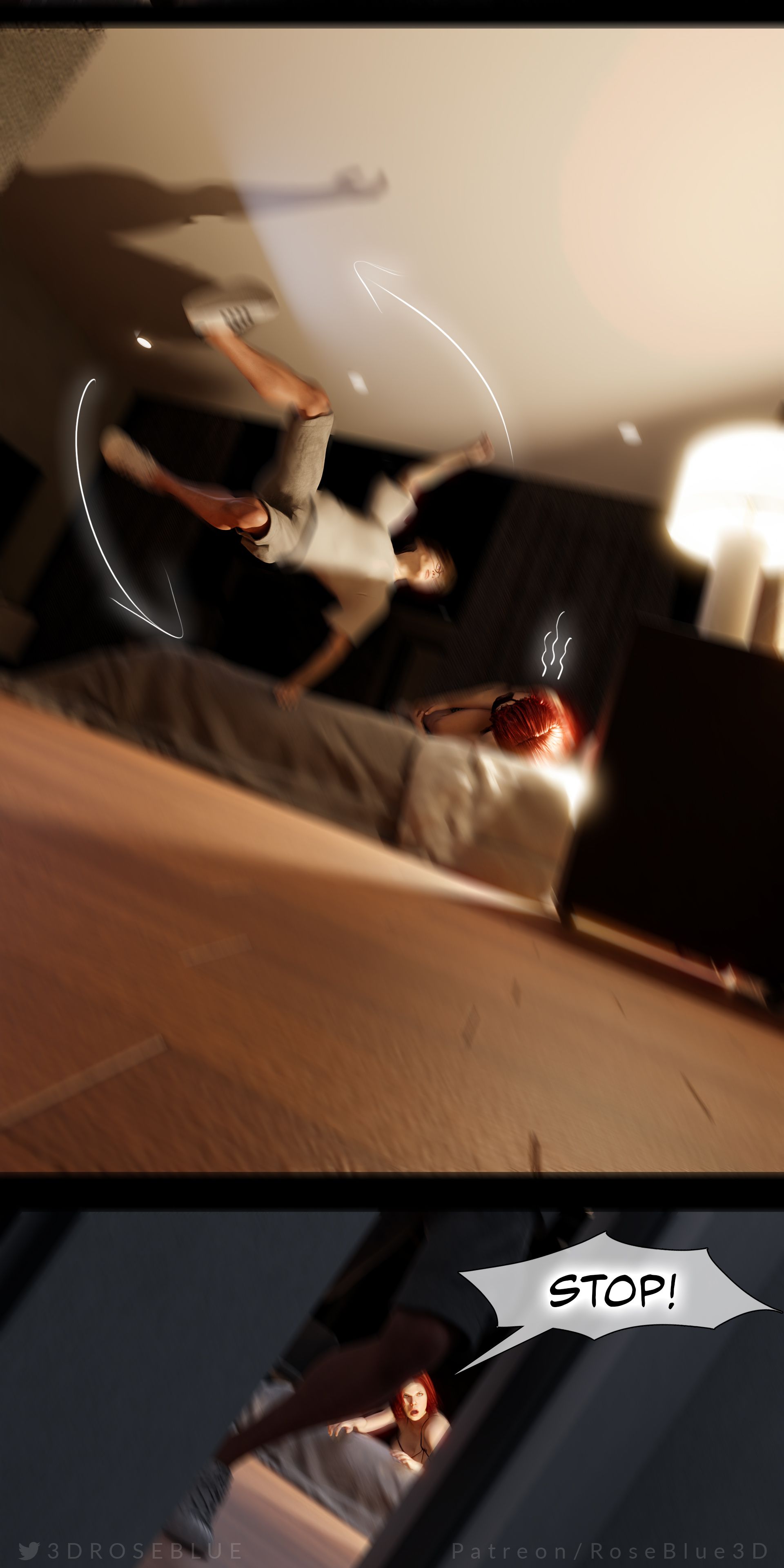 My Neighbor's Widow [Rose Blue 3D] - Chapter 4 — Page 82