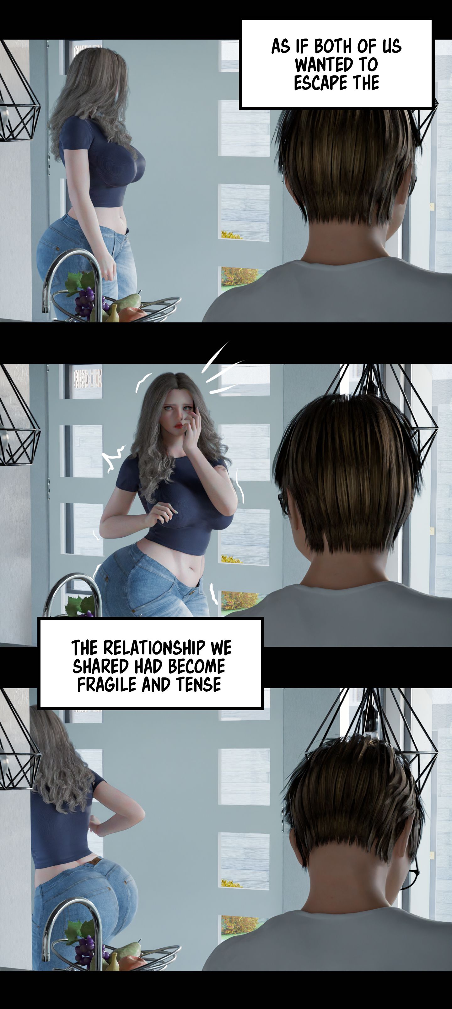 My Neighbor's Widow [Rose Blue 3D] - Chapter 11 — Page 16