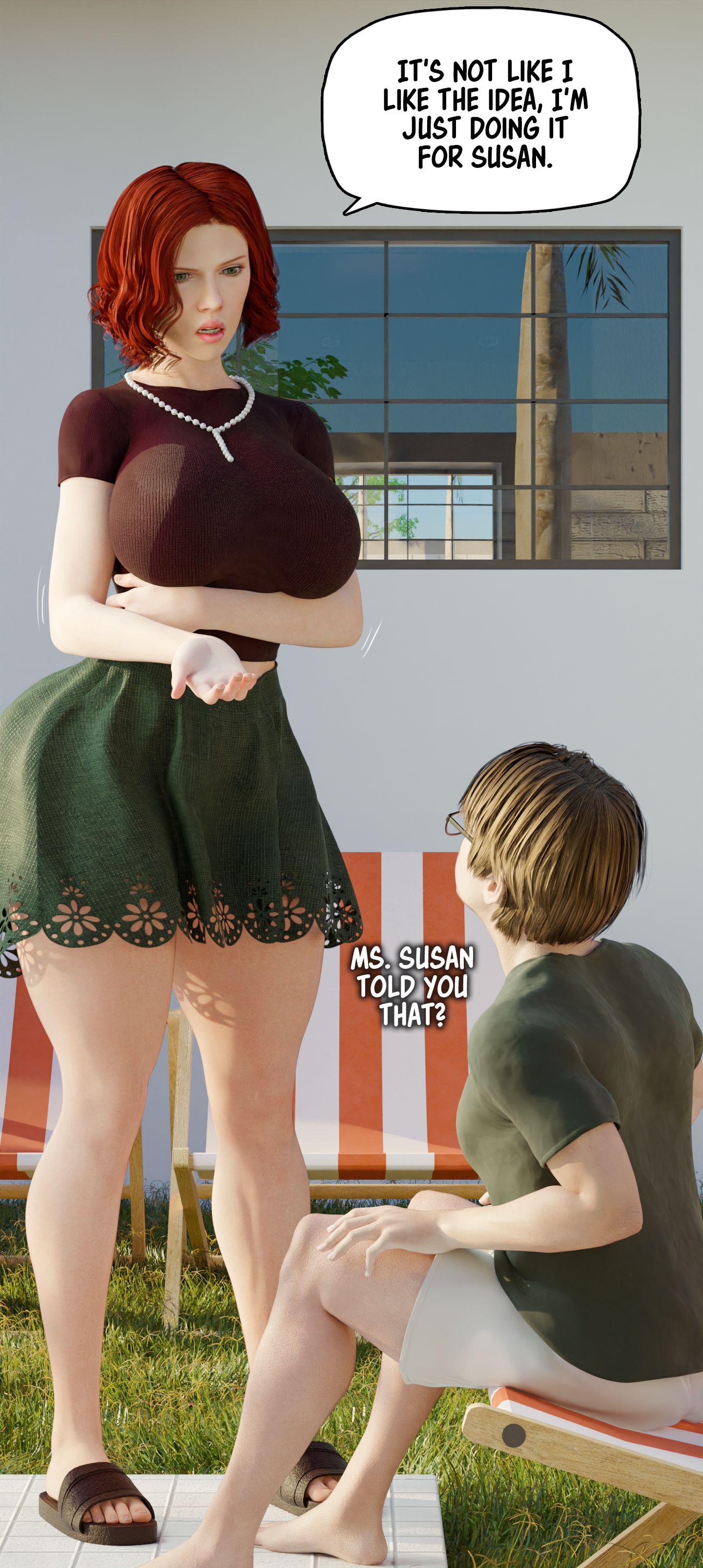 My Neighbor's Widow [Rose Blue 3D] - Chapter 11 — Page 24
