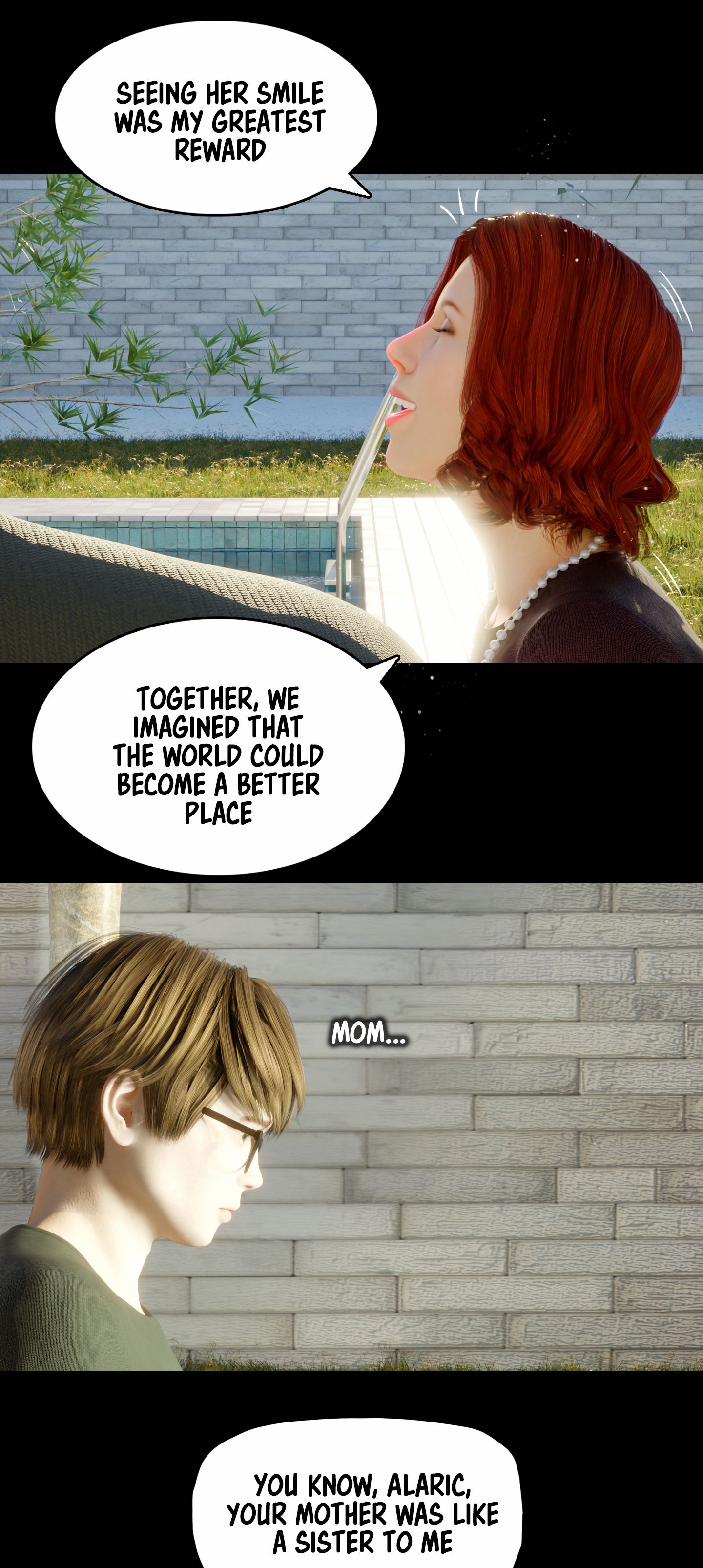 My Neighbor's Widow [Rose Blue 3D] - Chapter 11 — Page 32