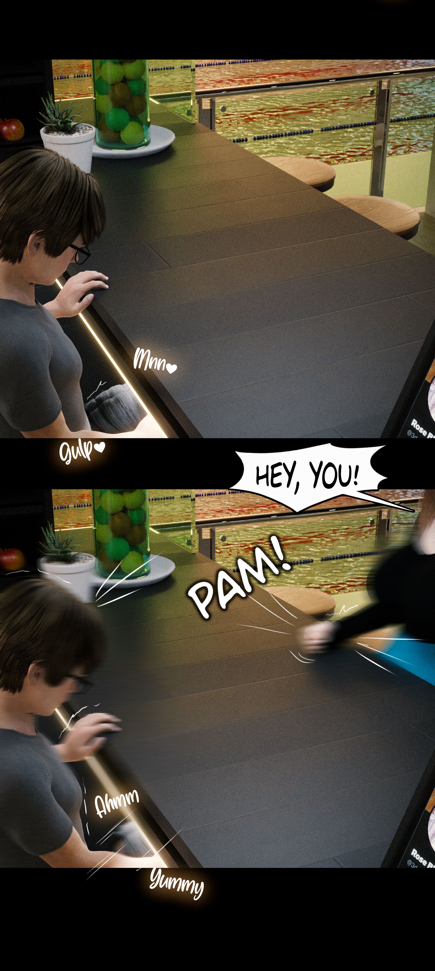My Neighbor's Widow [Rose Blue 3D] - Chapter 11 — Page 93