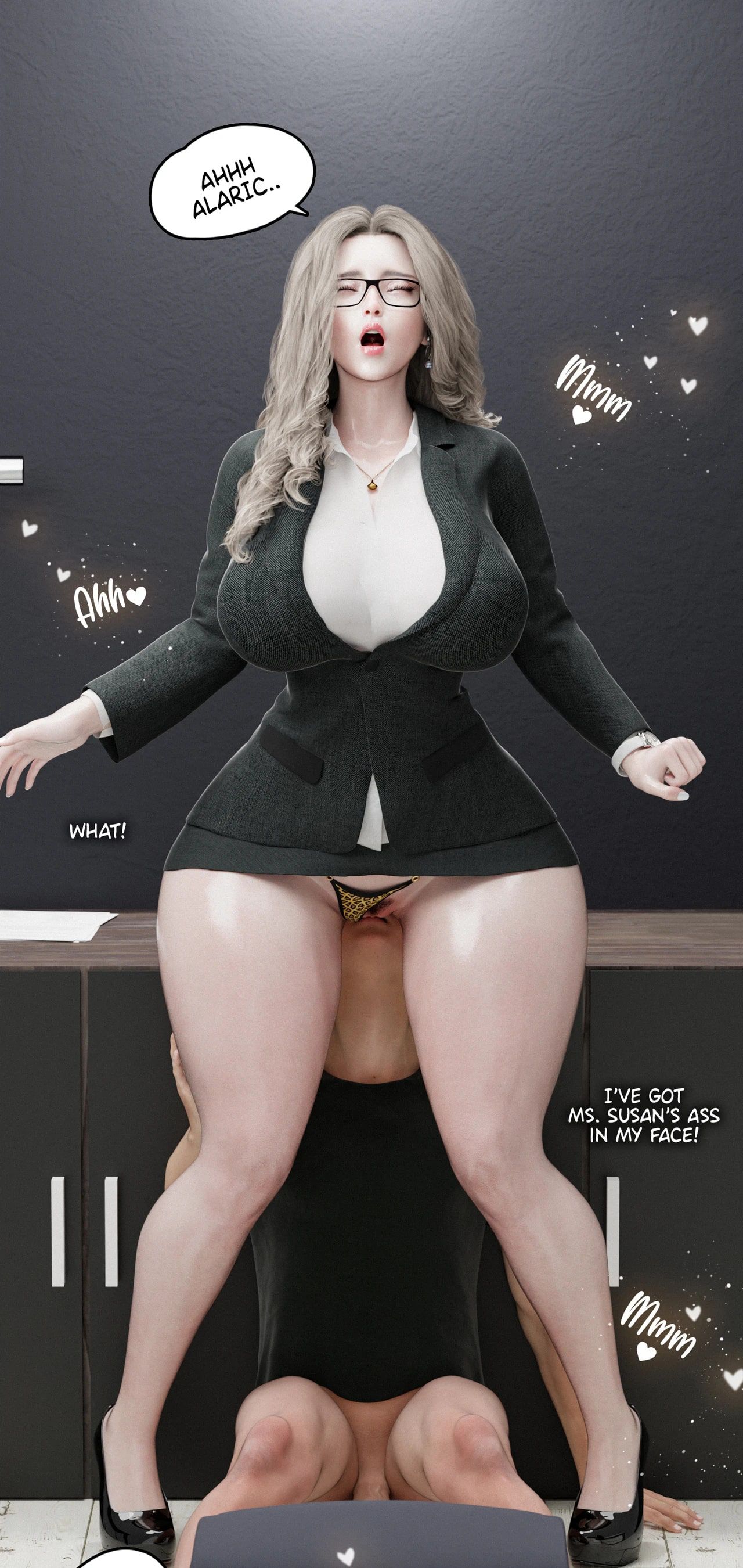 My Neighbor's Widow [Rose Blue 3D] - Chapter 17 — Page 28