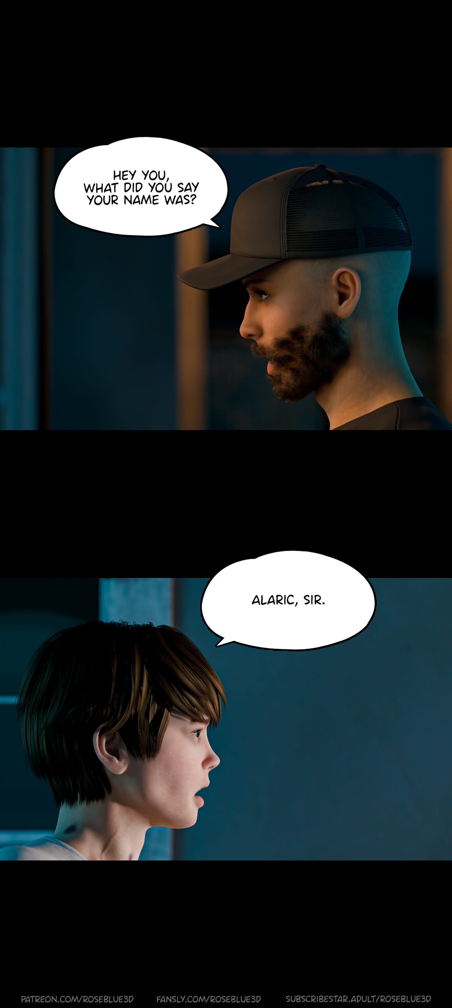 My Neighbor's Widow [Rose Blue 3D] - Chapter 47 — Page 28