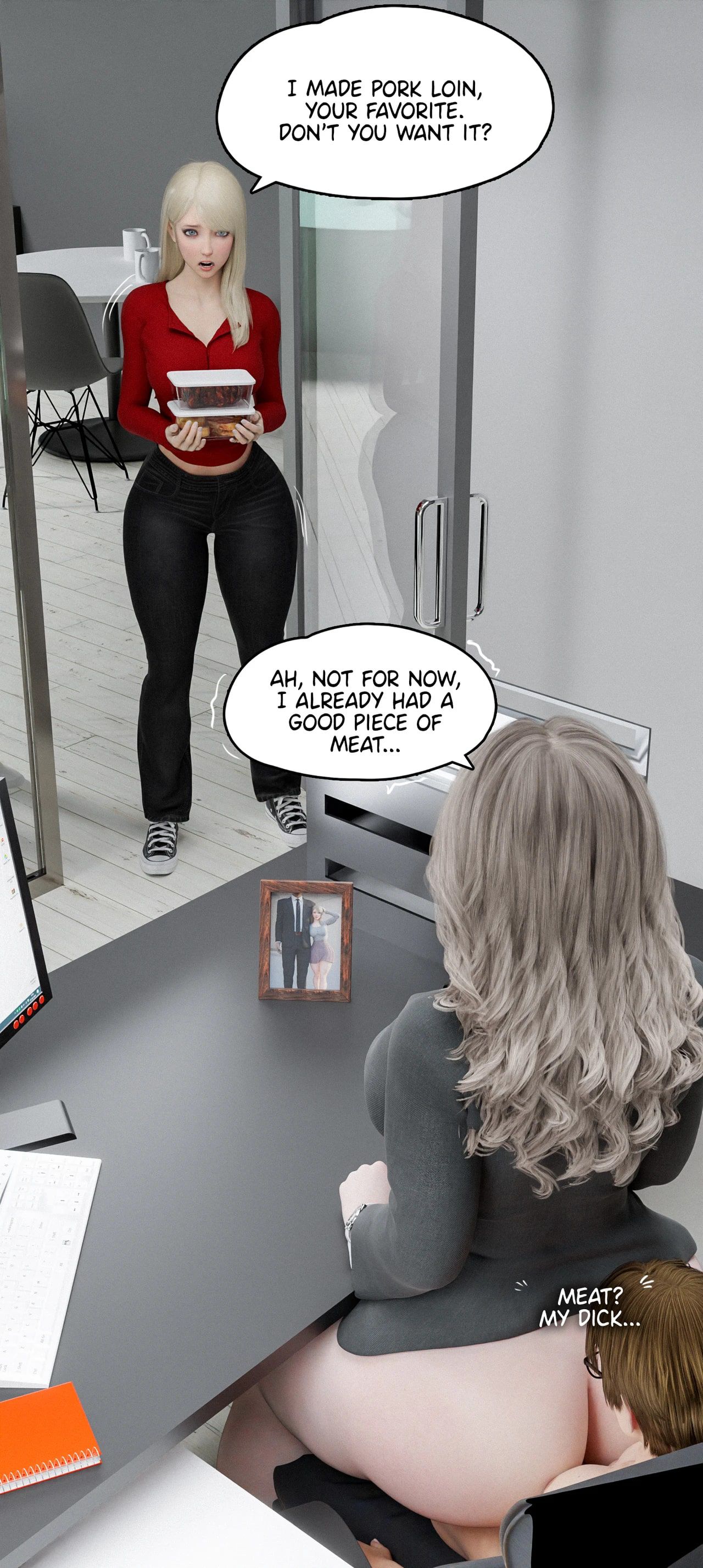 My Neighbor's Widow [Rose Blue 3D] - Chapter 18 — Page 27