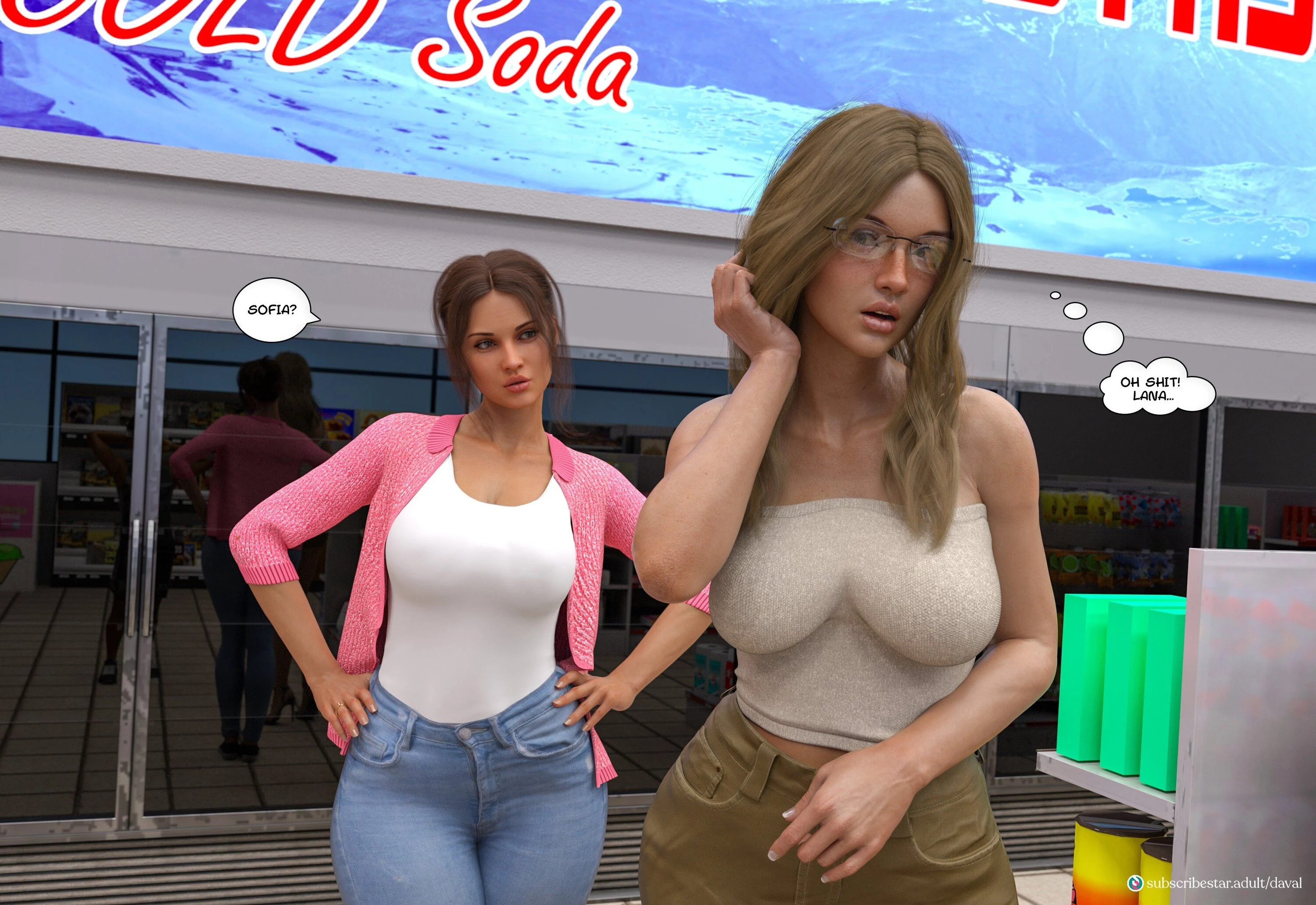 Immoral Desires [Daval3D] - Chapter 1 — Page 73