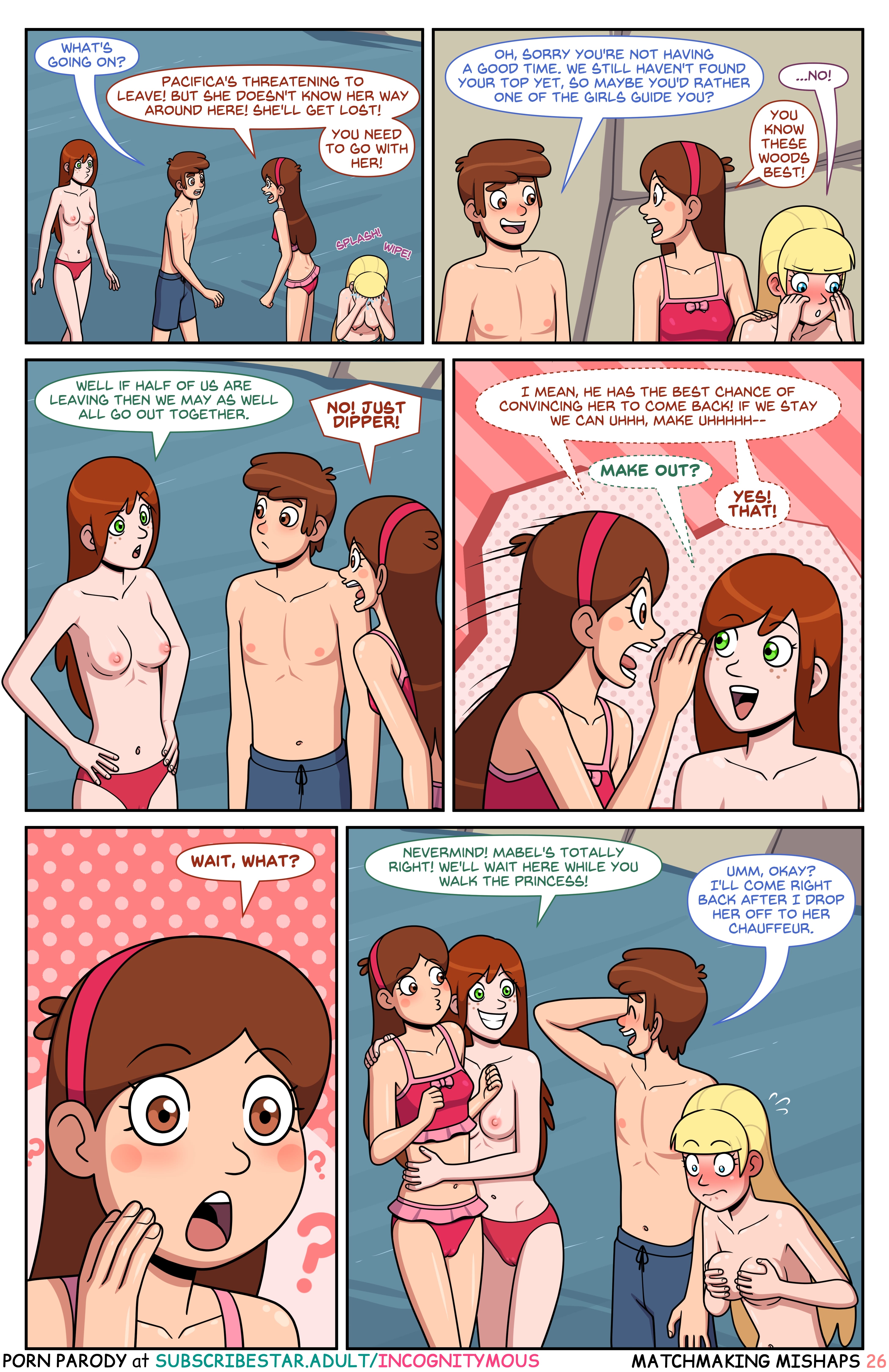 Matchmaking Mishaps (Gravity Falls) [Incognitymous] - Chapter 1 — Page 26