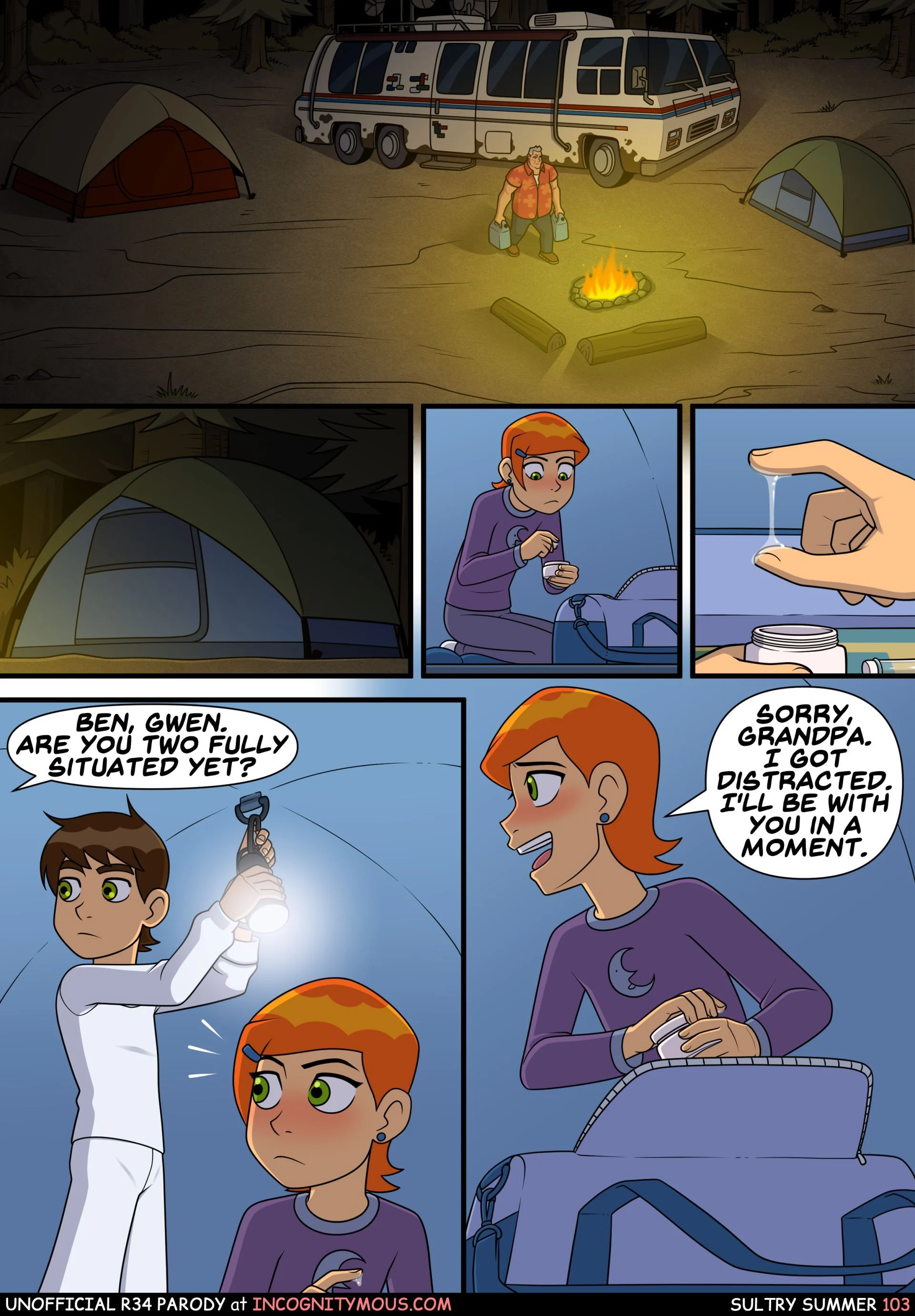 Sultry Summer (Ben 10) [Incognitymous] - Chapter 1 — Page 104