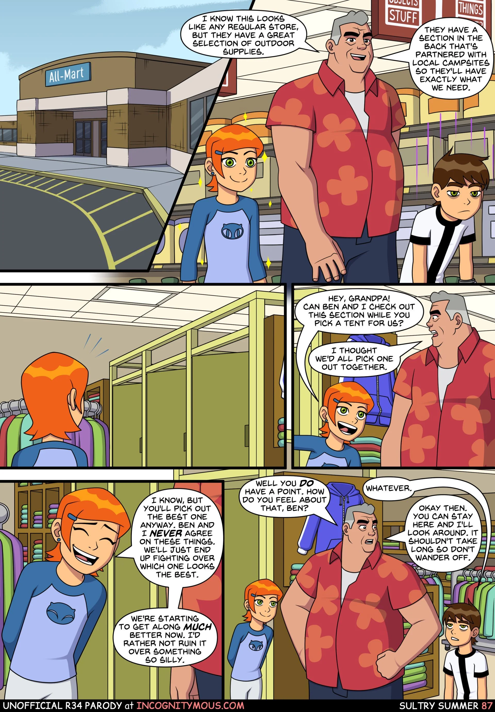 Sultry Summer (Ben 10) [Incognitymous] - Chapter 1 — Page 88