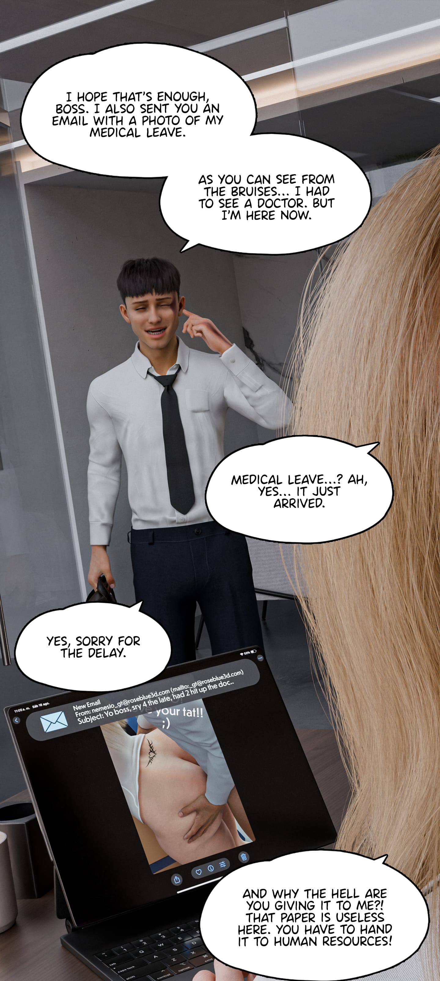 Dismissed [Rose Blue 3D] - Chapter 4 — Page 33