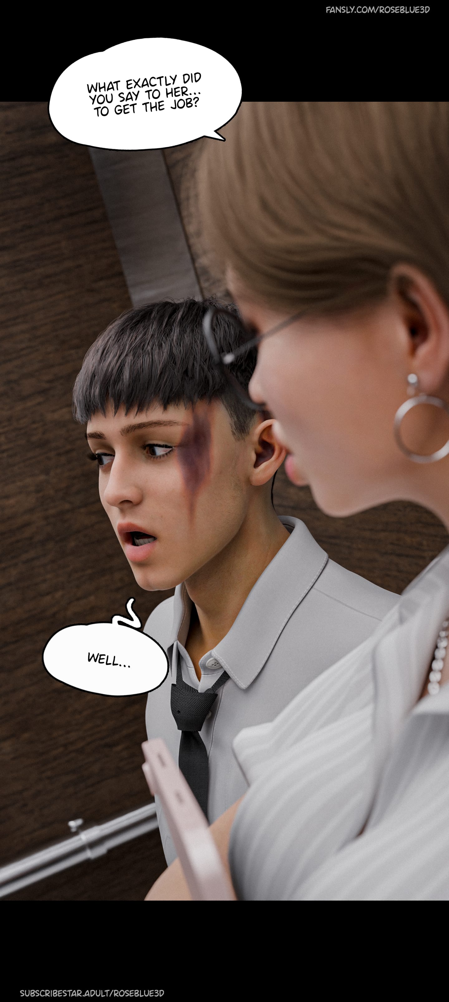 Dismissed [Rose Blue 3D] - Chapter 2 — Page 9