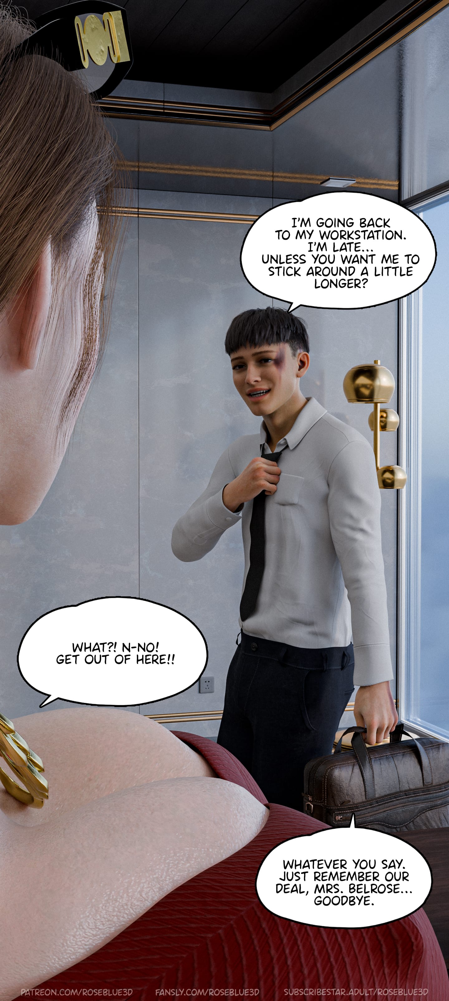 Dismissed [Rose Blue 3D] - Chapter 3 — Page 86