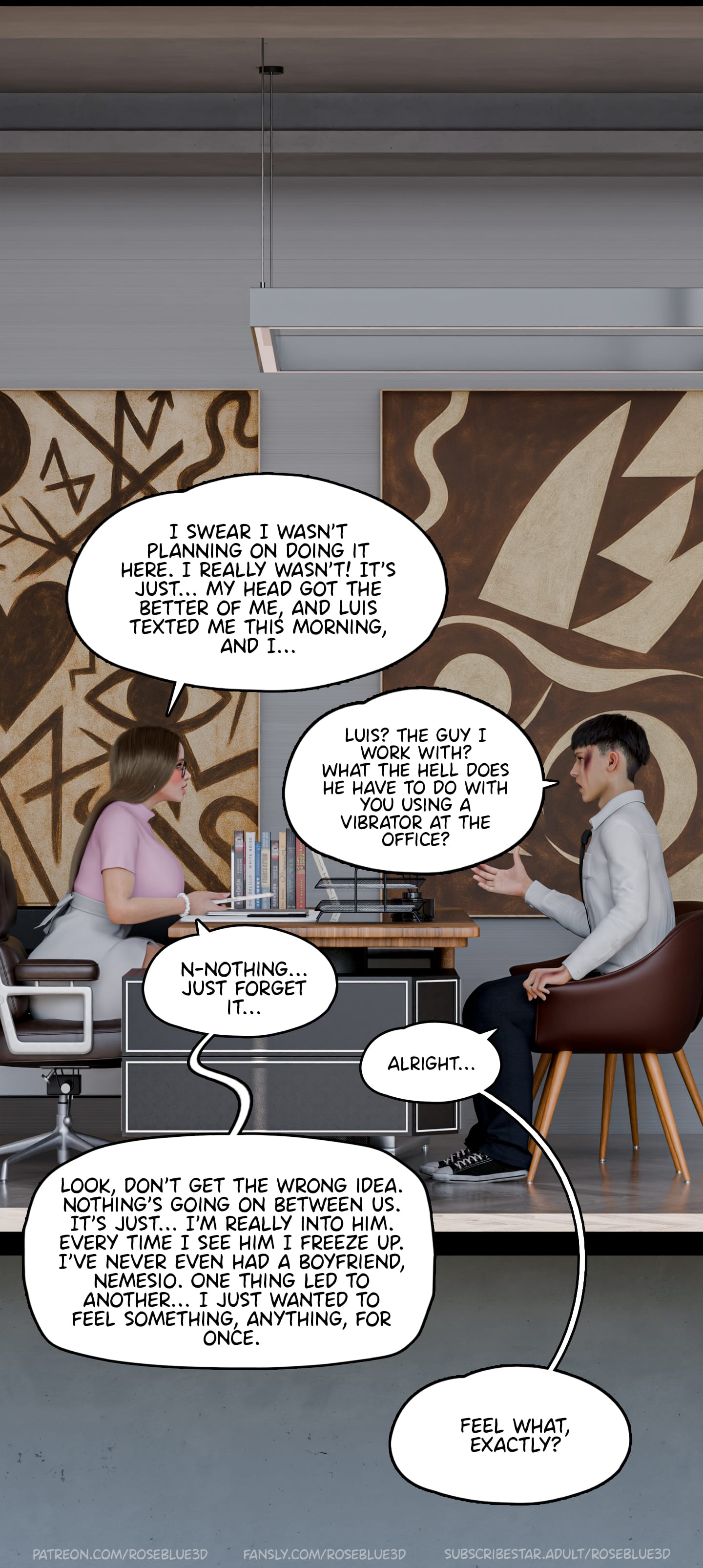 Dismissed [Rose Blue 3D] - Chapter 5 — Page 39