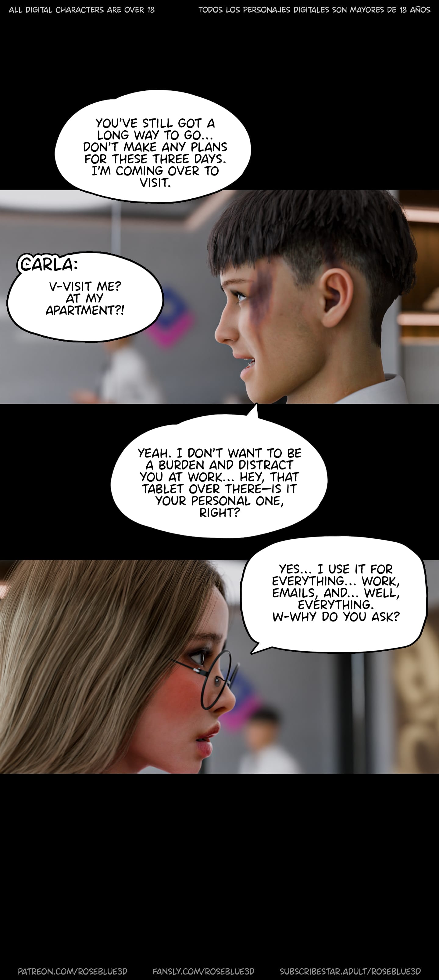 Dismissed [Rose Blue 3D] - Chapter 5 — Page 89