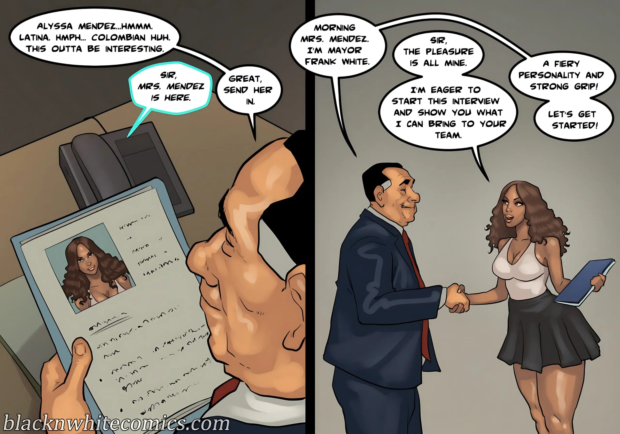 The Mayor [BlackNWhiteComics] - Chapter 6 — Page 105