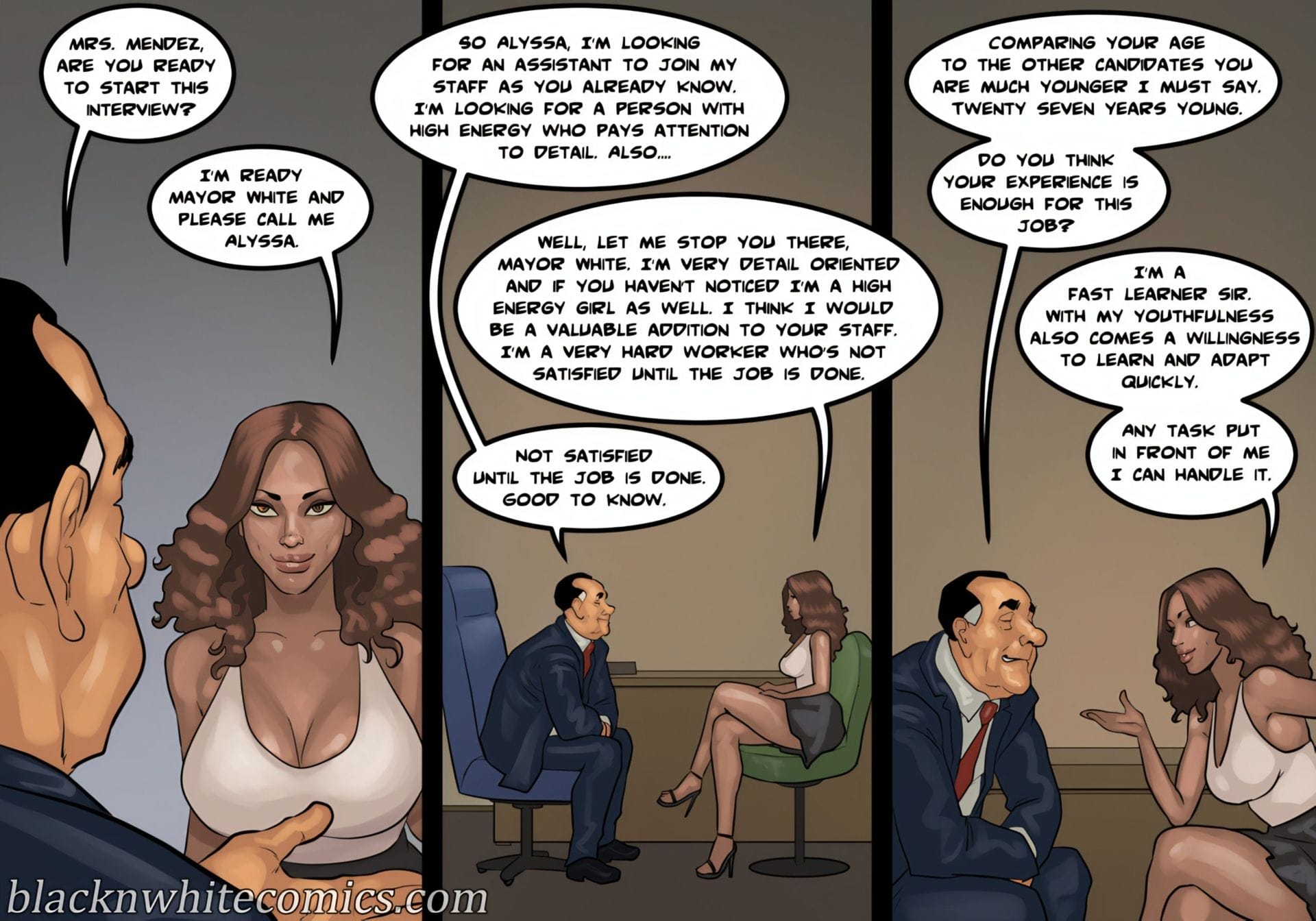 The Mayor [BlackNWhiteComics] - Chapter 6 — Page 106
