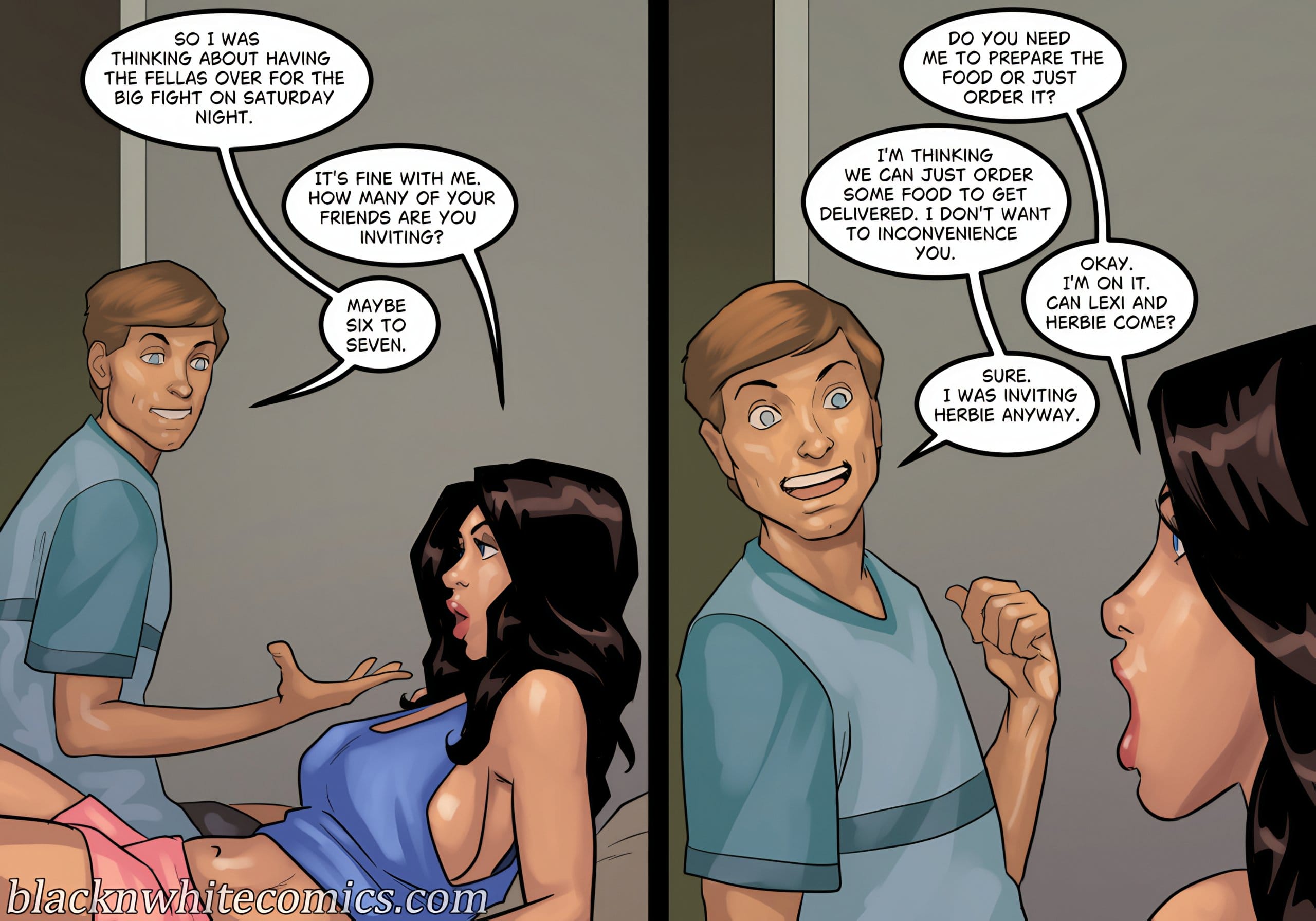 The Poker Game [BlackNWhiteComics] - Chapter 4 — Page 69