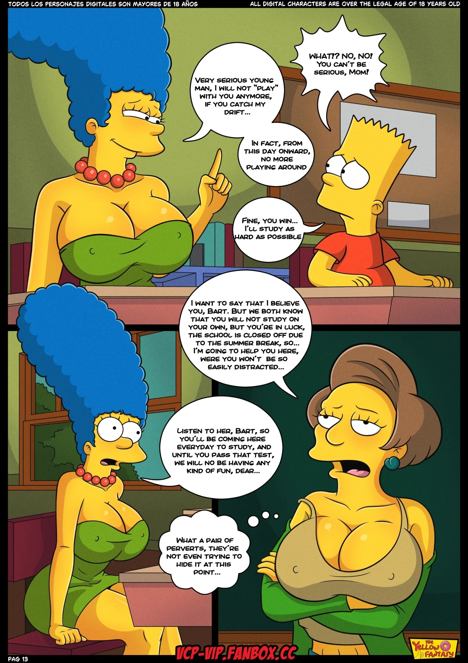 The Pastime (The Simpsons) [The Yellow Fantasy , Croc] - Chapter 15 — Page 14