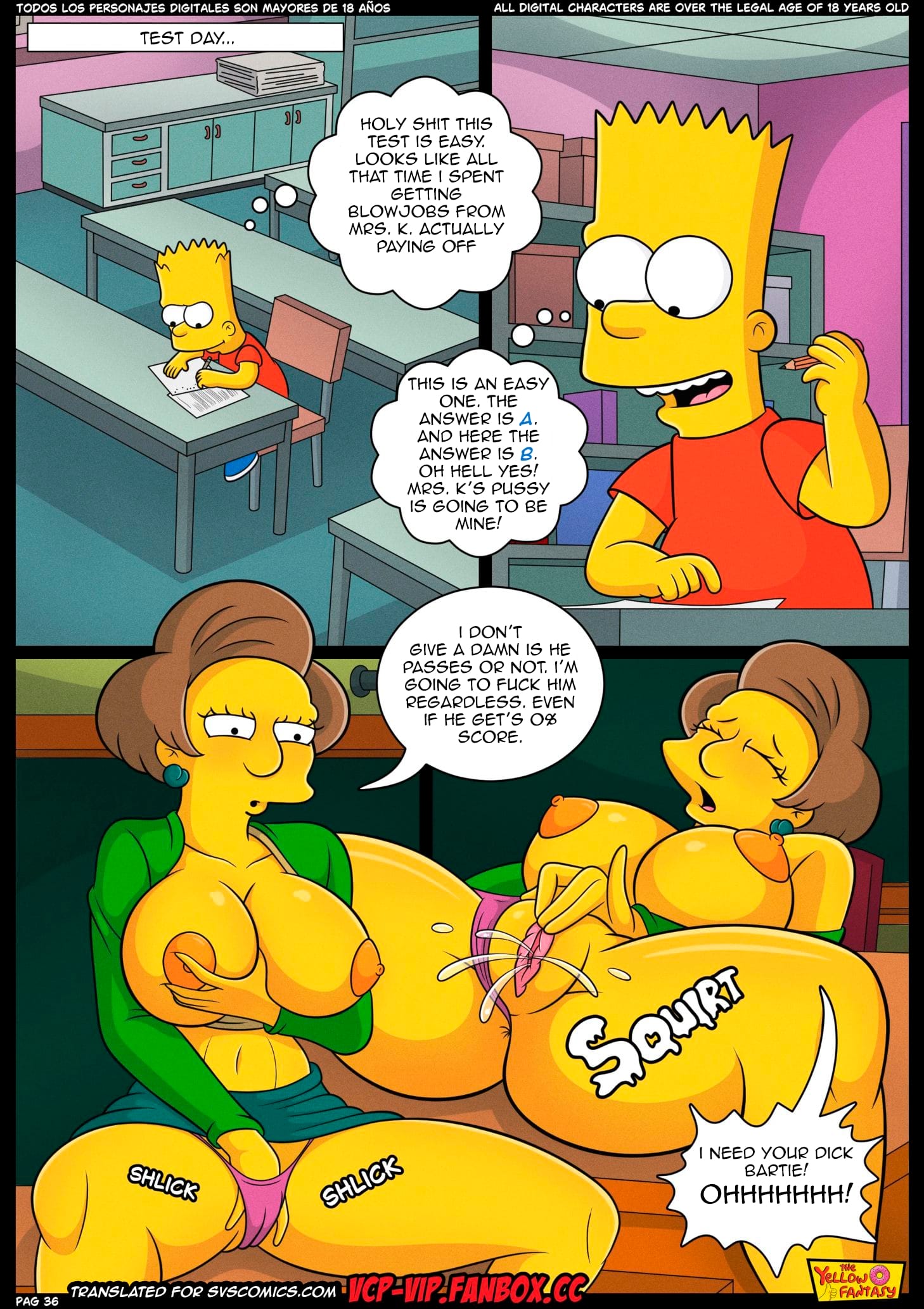 The Pastime (The Simpsons) [The Yellow Fantasy , Croc] - Chapter 15 — Page 37