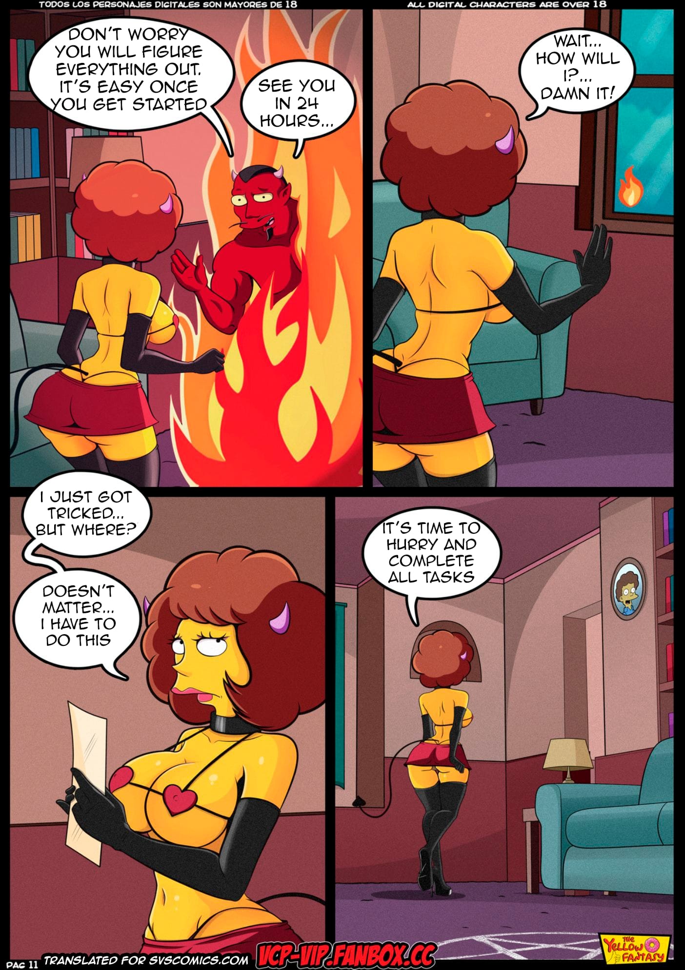 The Pastime (The Simpsons) [The Yellow Fantasy , Croc] - Chapter 16 — Page 12