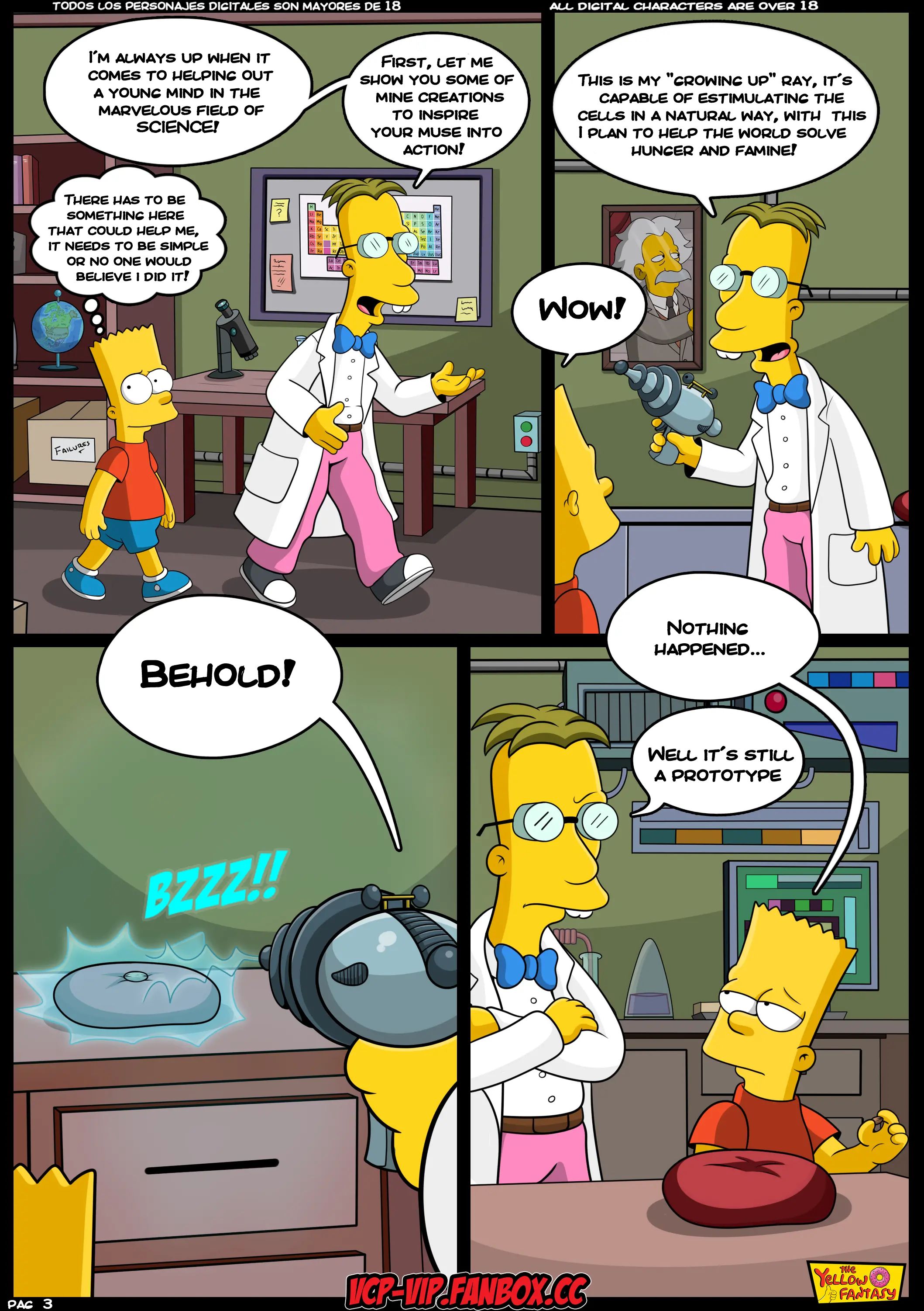 The Pastime (The Simpsons) [The Yellow Fantasy , Croc] - Chapter 4 — Page 4