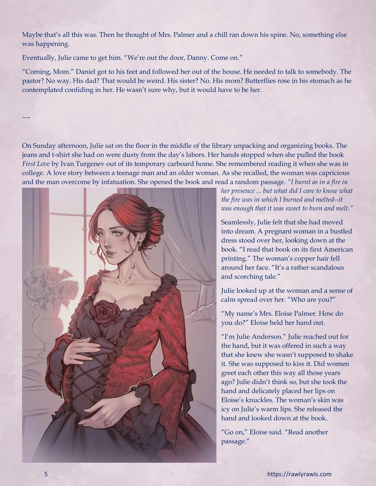The Haunting Of Palmer Mansion [TenderMindd , RawlyRawls] - Chapter 1.2 — Page 5