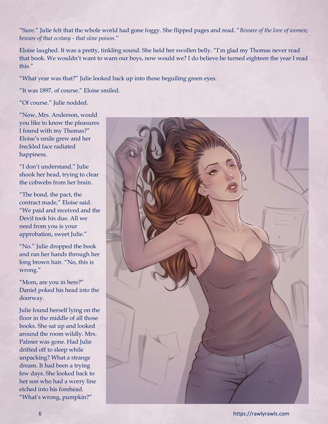 The Haunting Of Palmer Mansion [TenderMindd , RawlyRawls] - Chapter 1.2 — Page 6