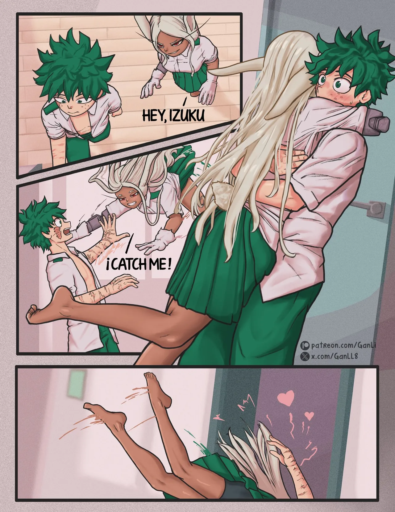 Mirko X Deku (My hero academia) [Ganli] - Chapter 1 — Page 7