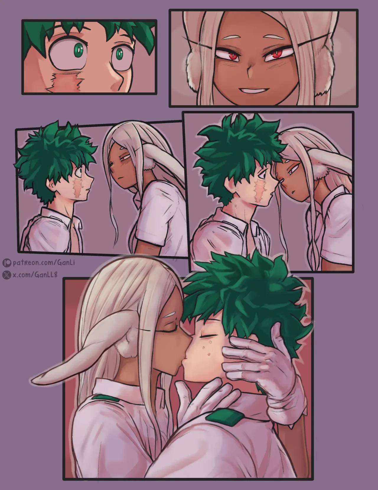 Mirko X Deku (My hero academia) [Ganli] - Chapter 1 — Page 12