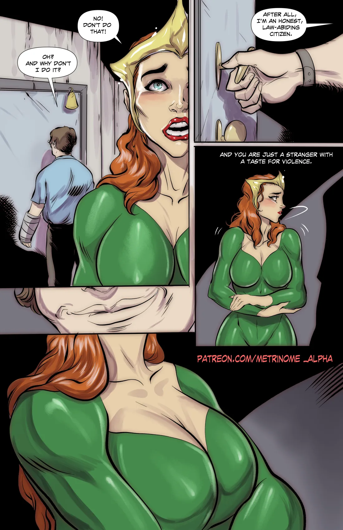 Mera Broken (Justice League) [Metrinome] - Chapter 1 — Page 4