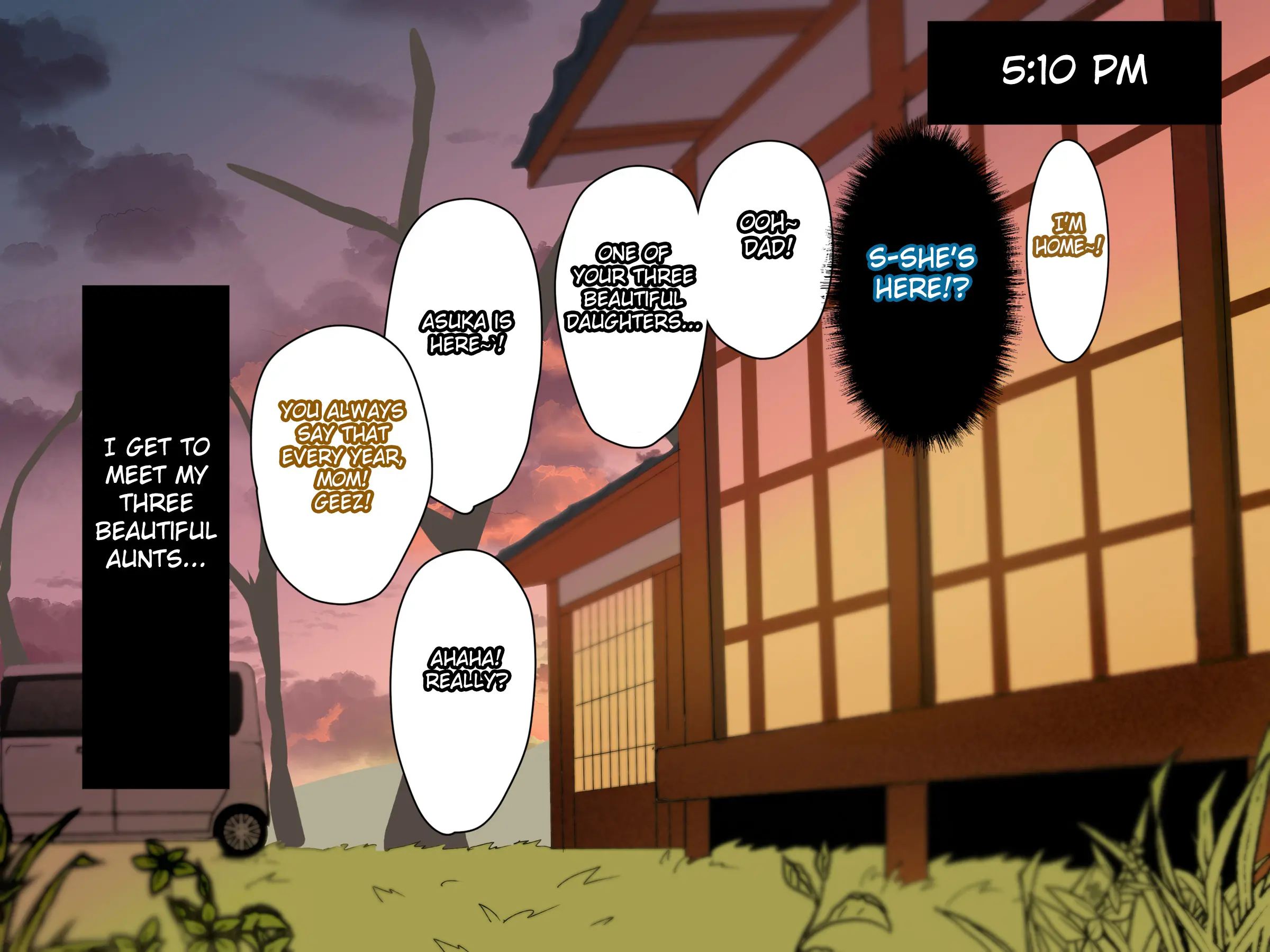 Toshikoshi Kinseki no Oba-chan-tachi to no Hitoyo - Chapter 1 — Page 7