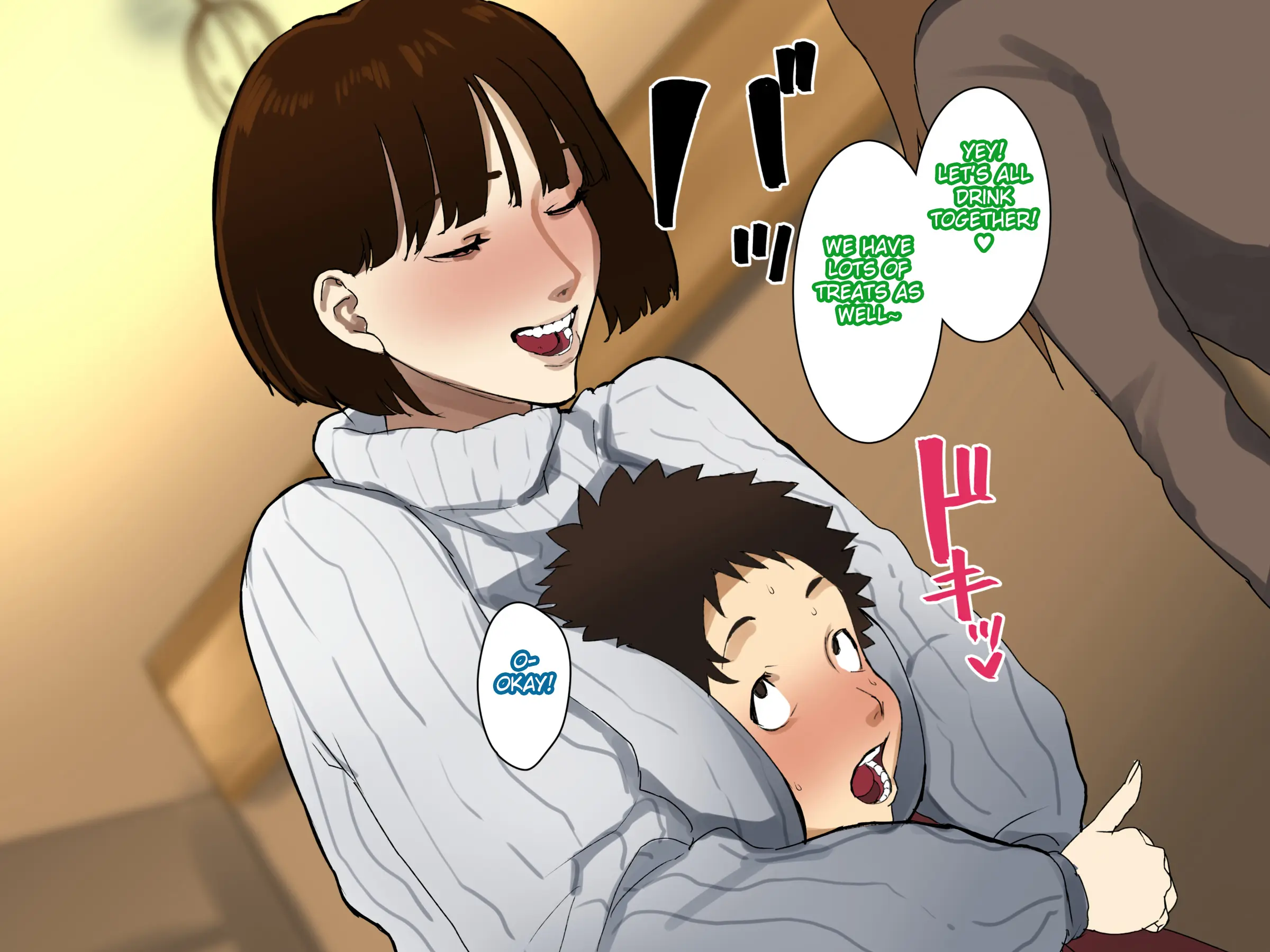 Toshikoshi Kinseki no Oba-chan-tachi to no Hitoyo - Chapter 1 — Page 19