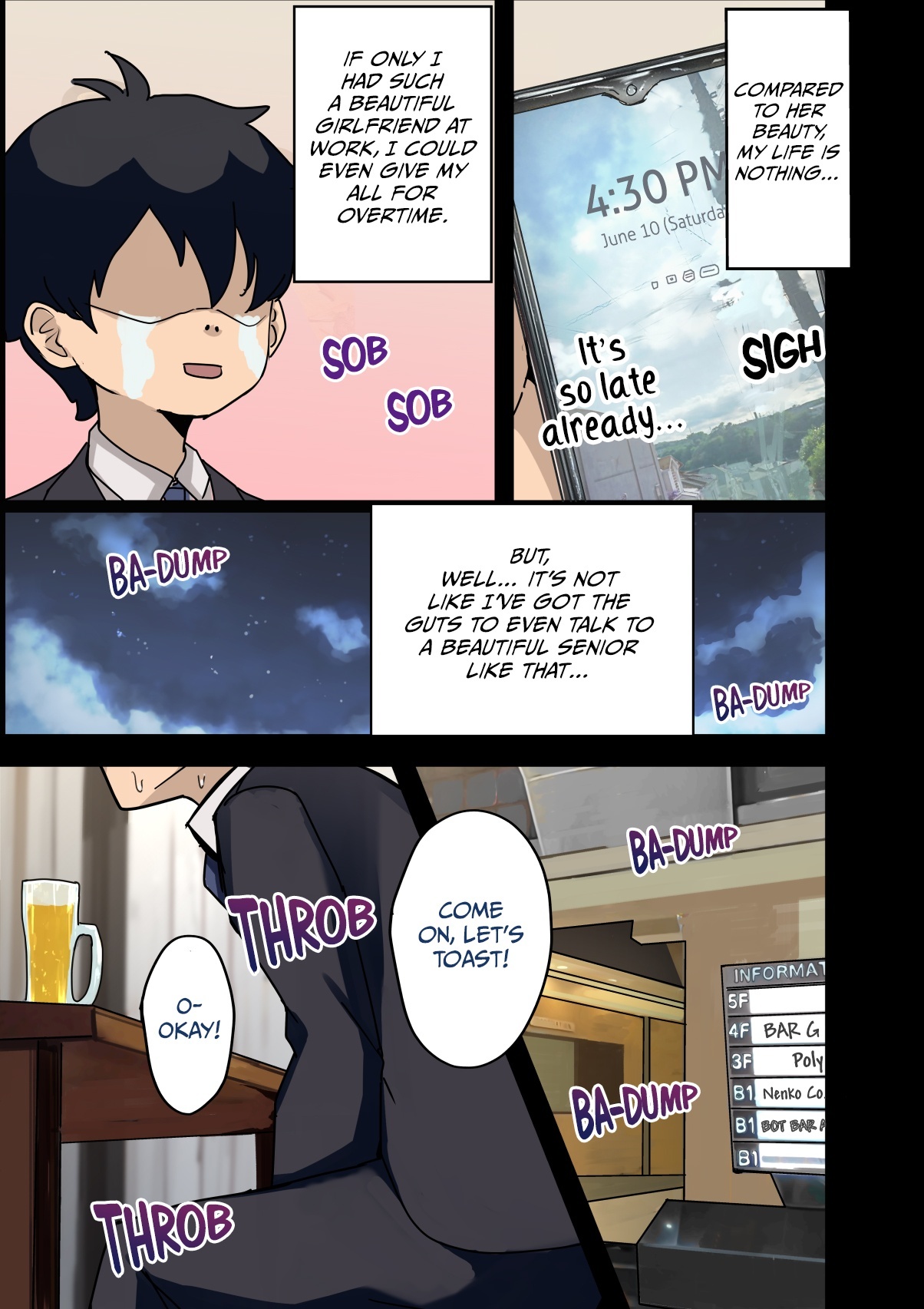 How I Got Lucky and Banged the Company's Madonna [Amatani Haruka] - Chapter 1 — Page 5