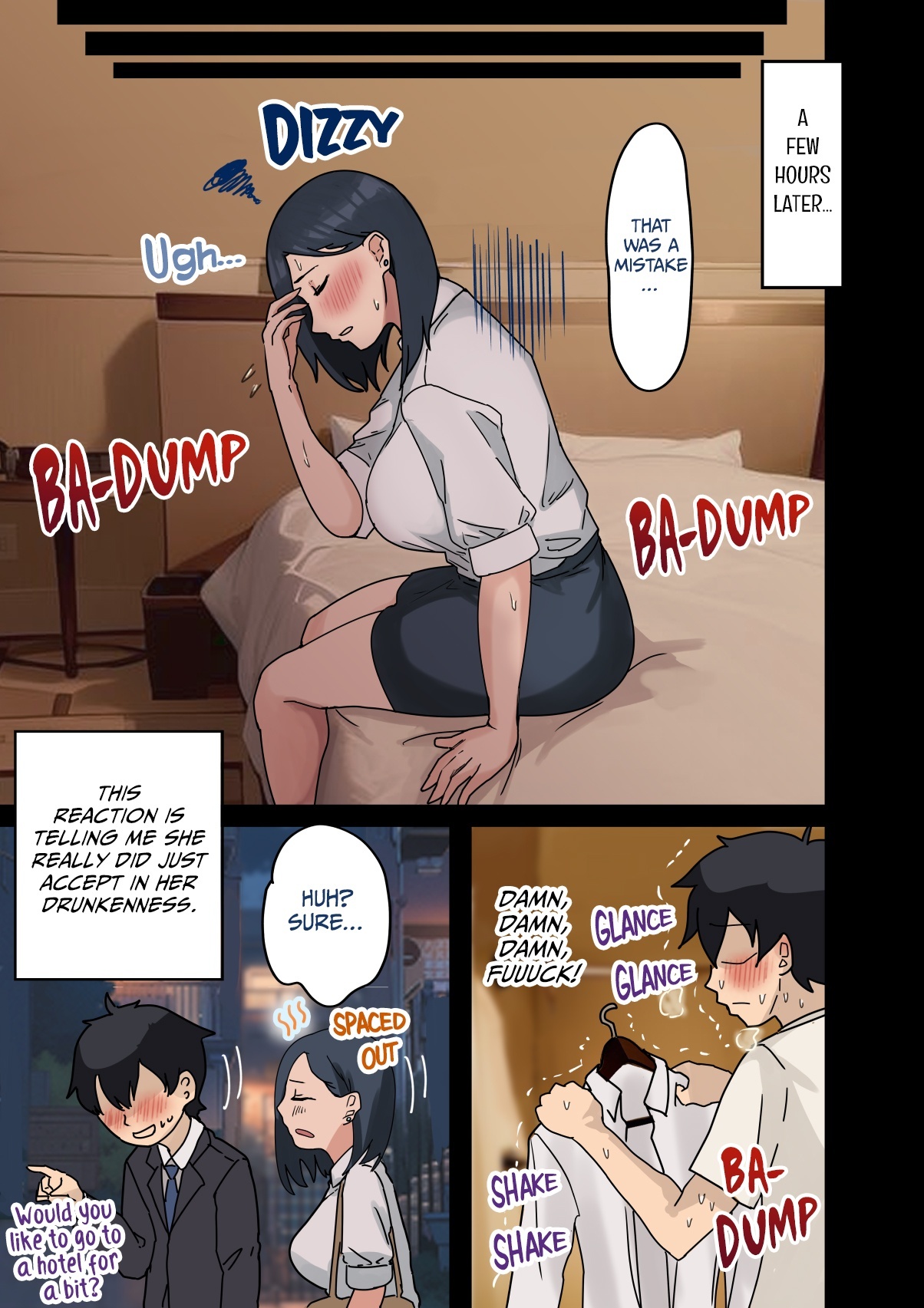 How I Got Lucky and Banged the Company's Madonna [Amatani Haruka] - Chapter 1 — Page 15