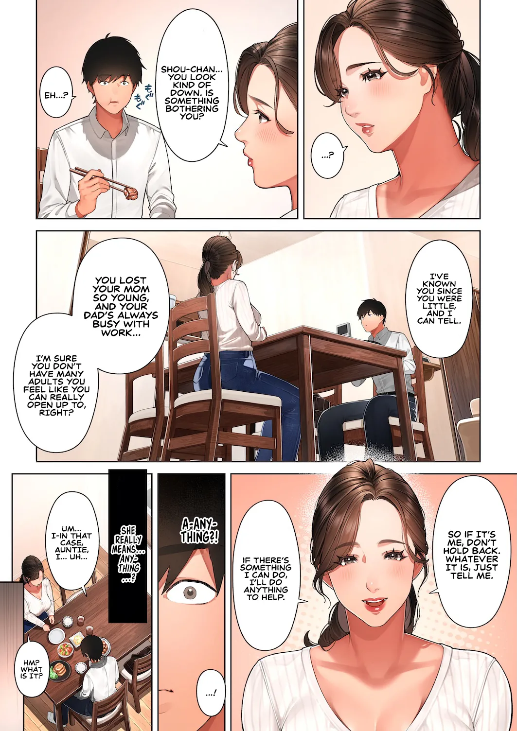 Kyouko, the Mother of My Childhood Friend [Sakura no Tomoru Hi e] - Chapter 1 — Page 8