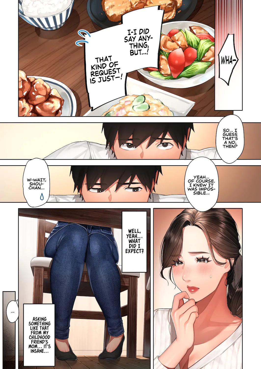 Kyouko, the Mother of My Childhood Friend [Sakura no Tomoru Hi e] - Chapter 1 — Page 10